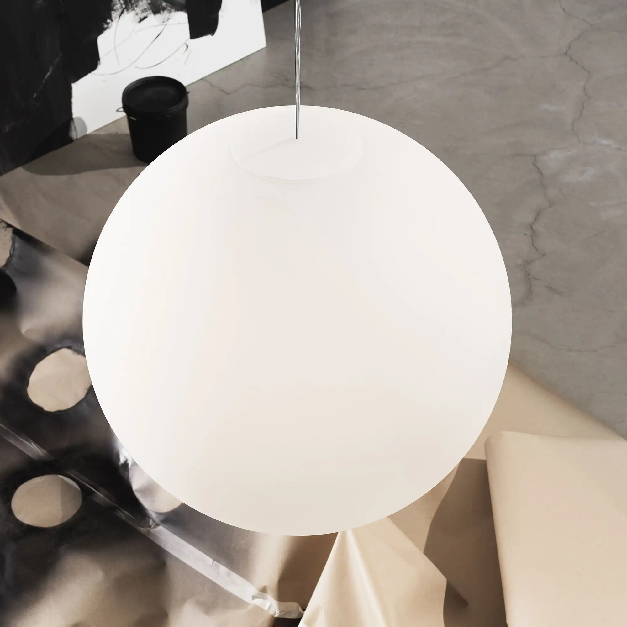 Luna Lamp White