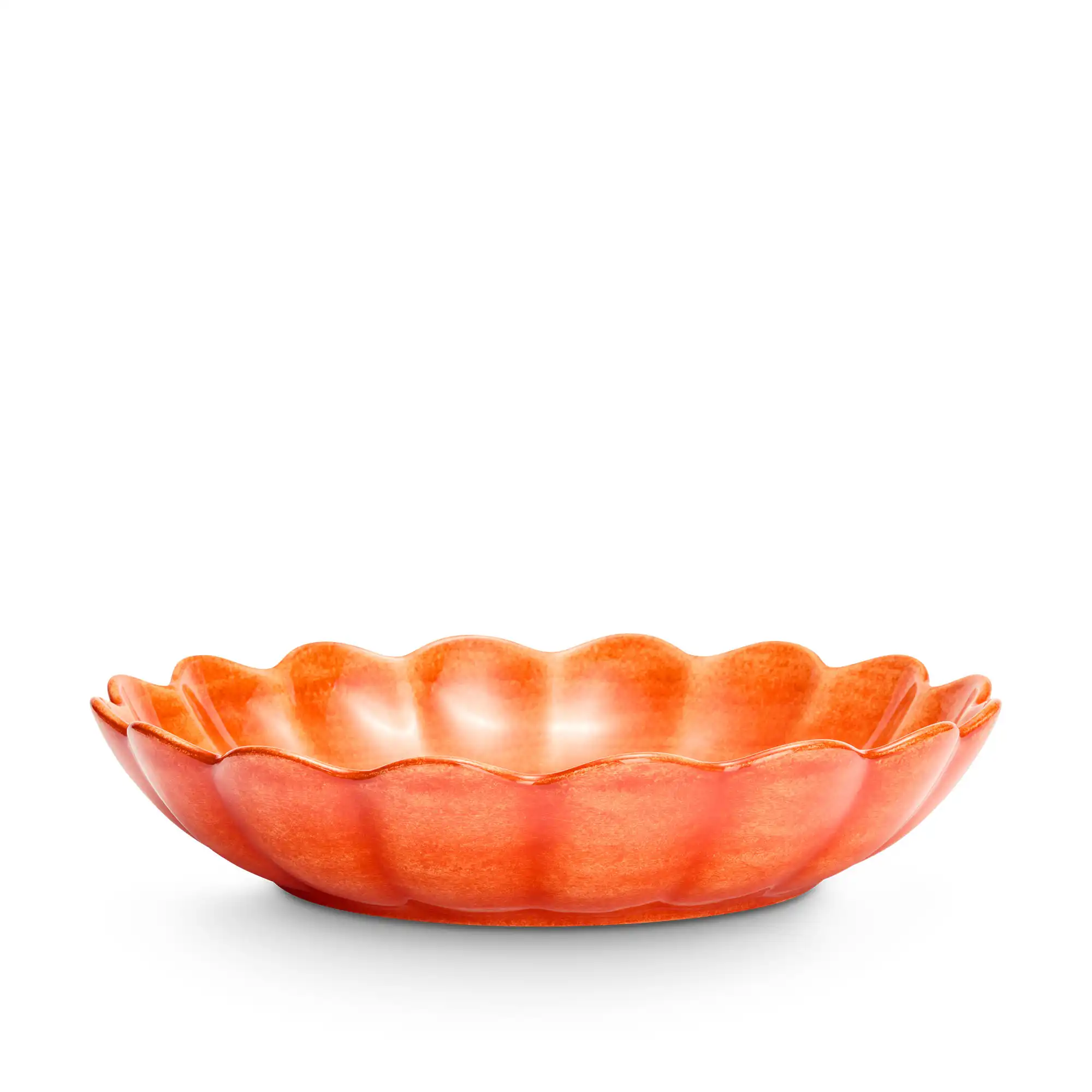 Oyster Skål 31 cm Orange