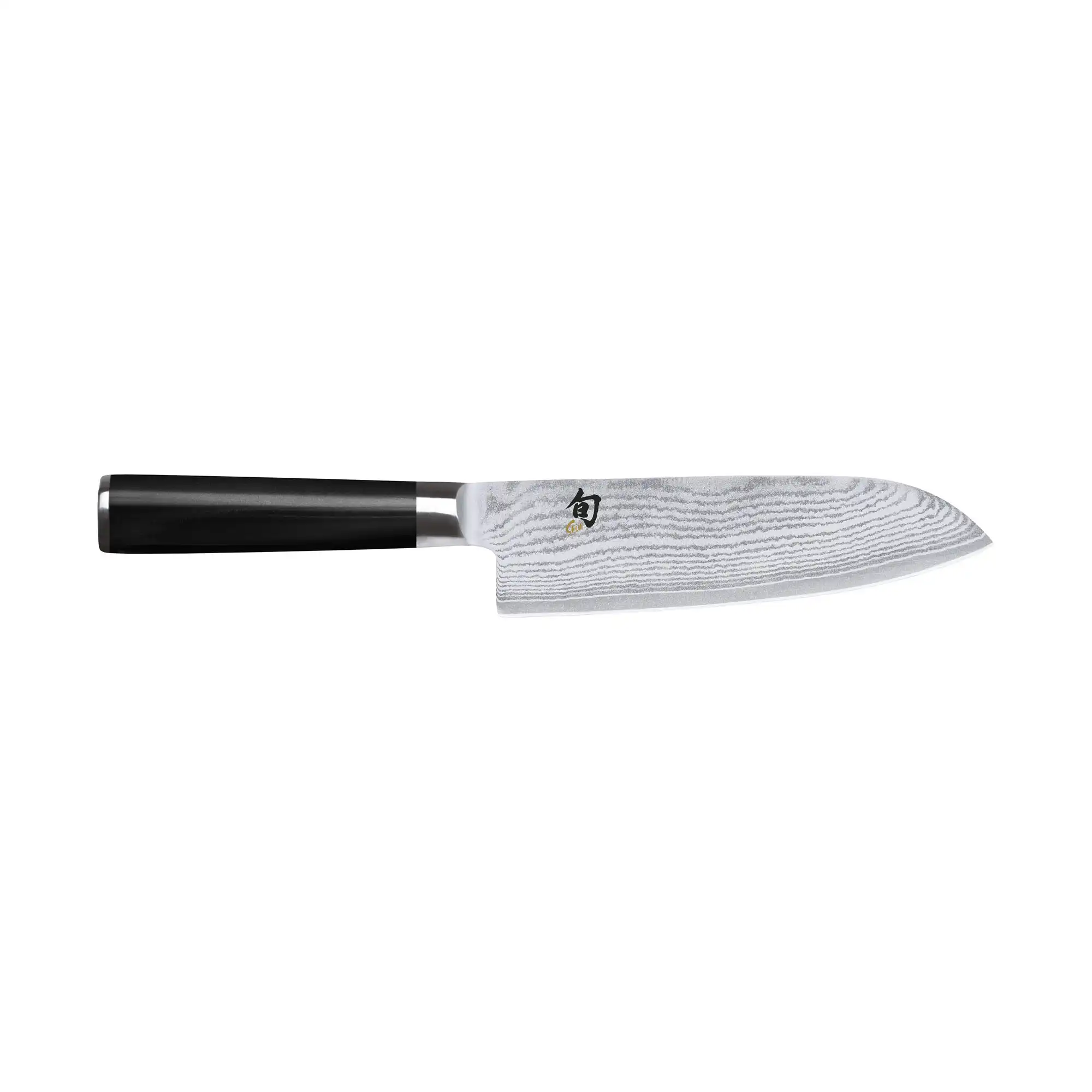 Shun Classic Santokukniv 18 cm, Svart handtag