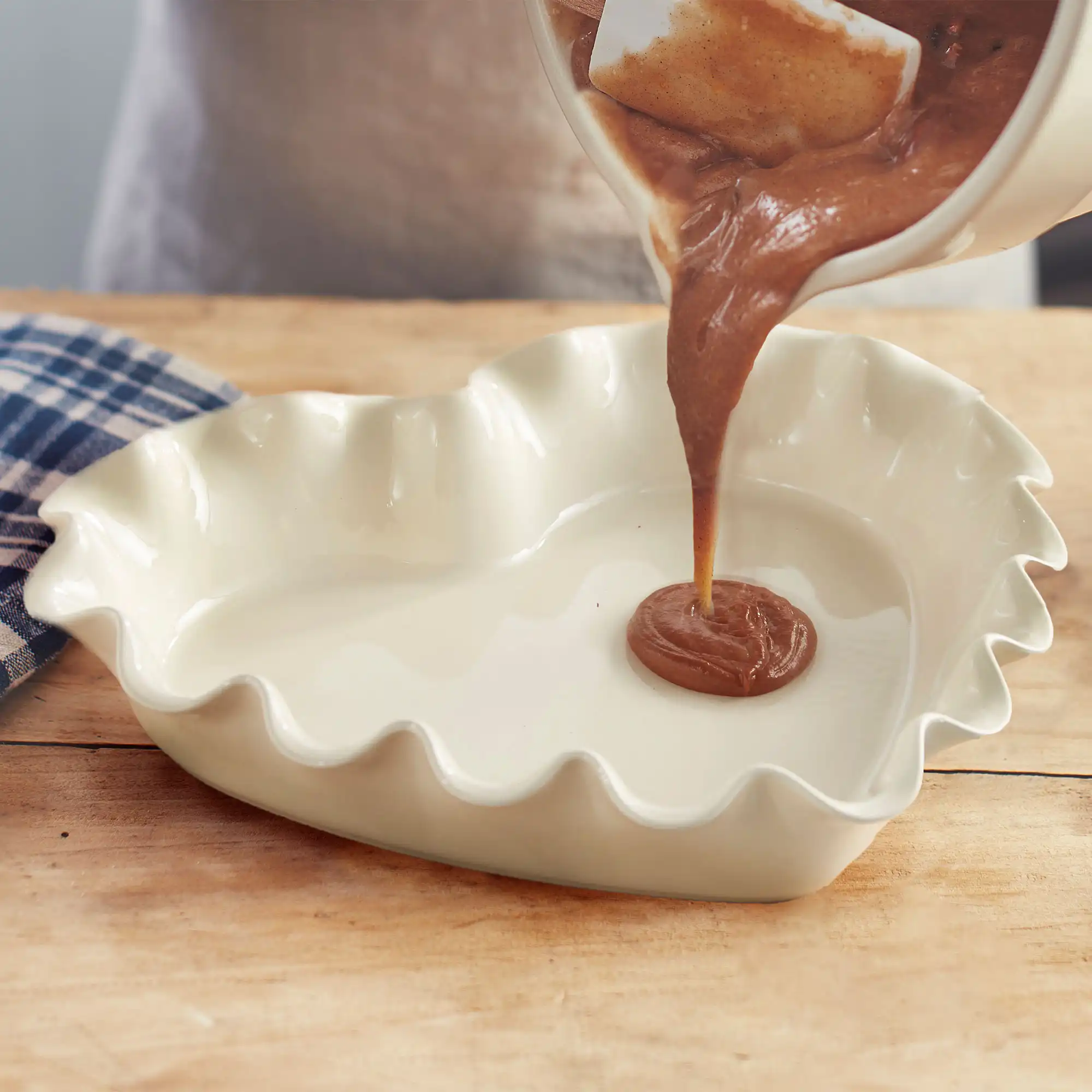 Pajform Hjärta 1,5 L Cream