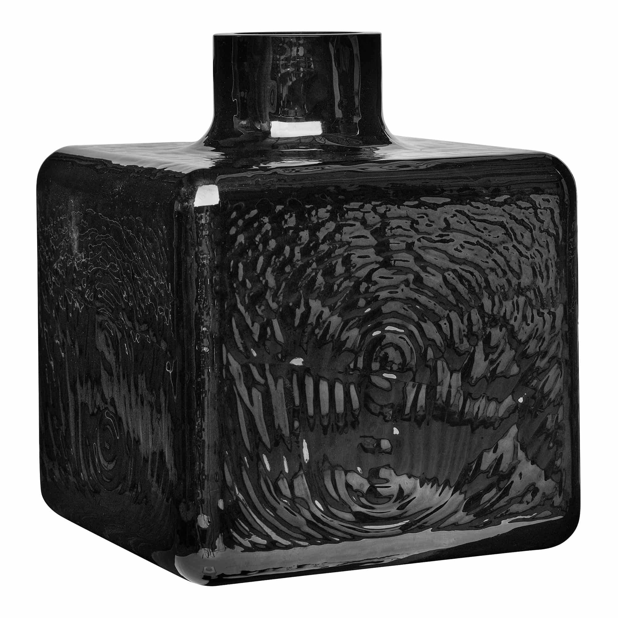 Cube Vase Black