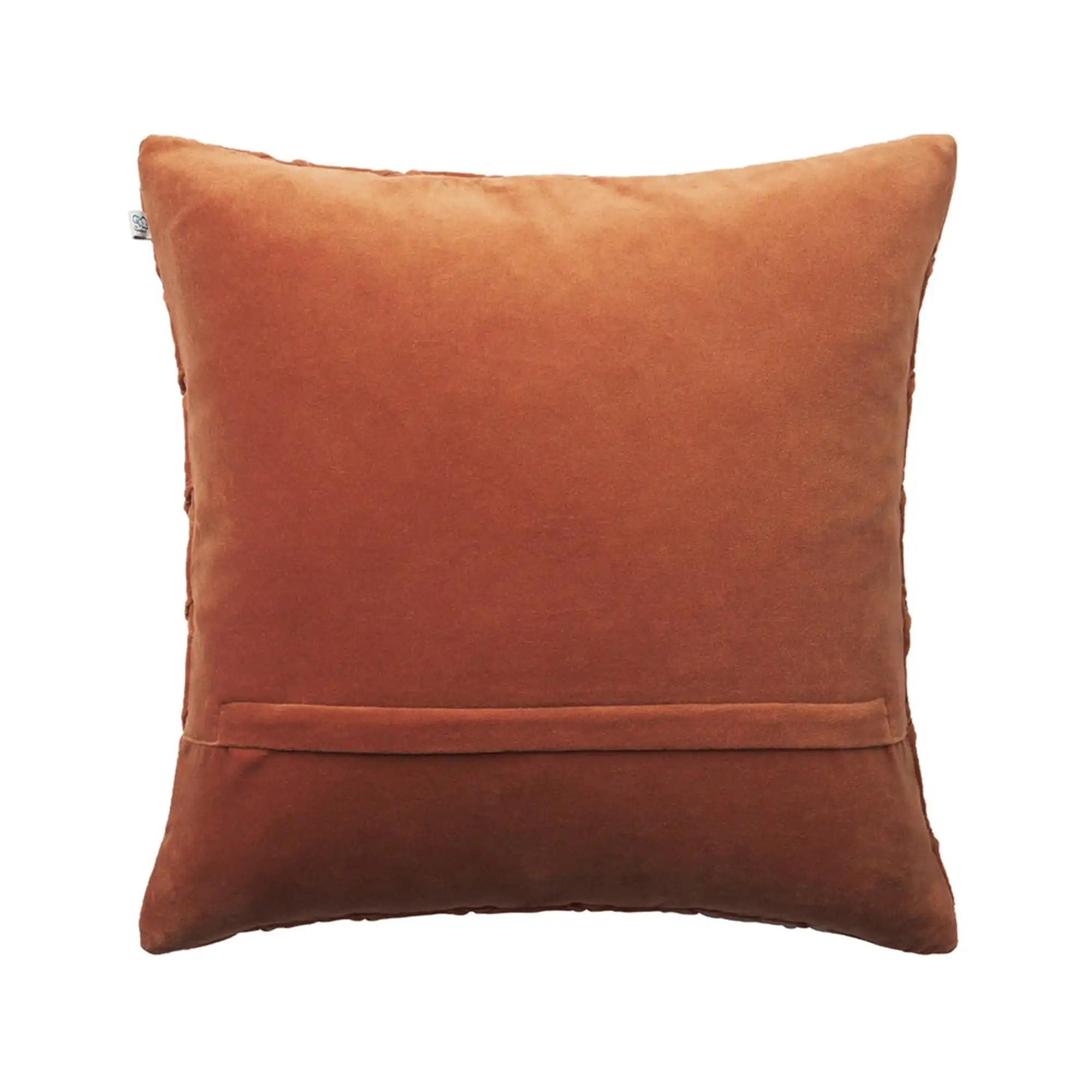 Kunal Velvet Cushion Cover 50X50 Cm Terracotta