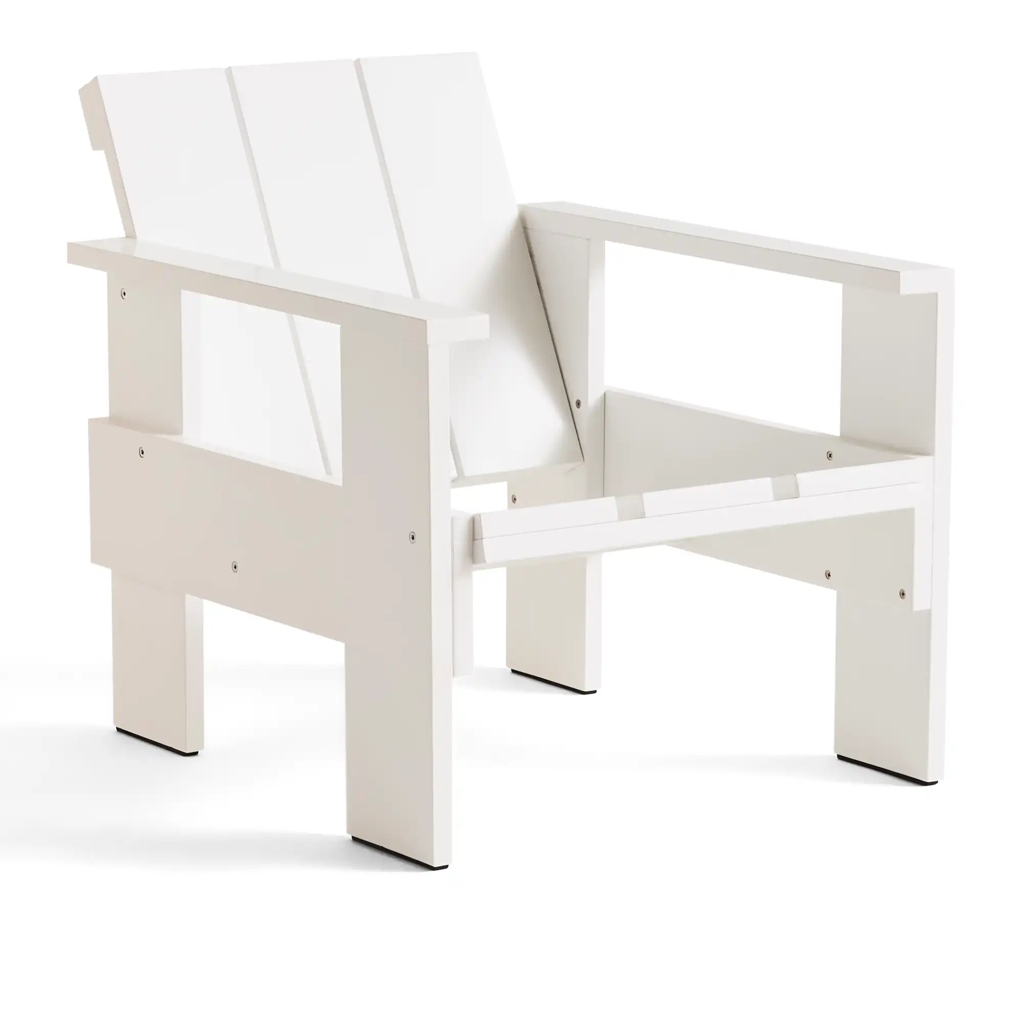 Crate Lounge Chair / White