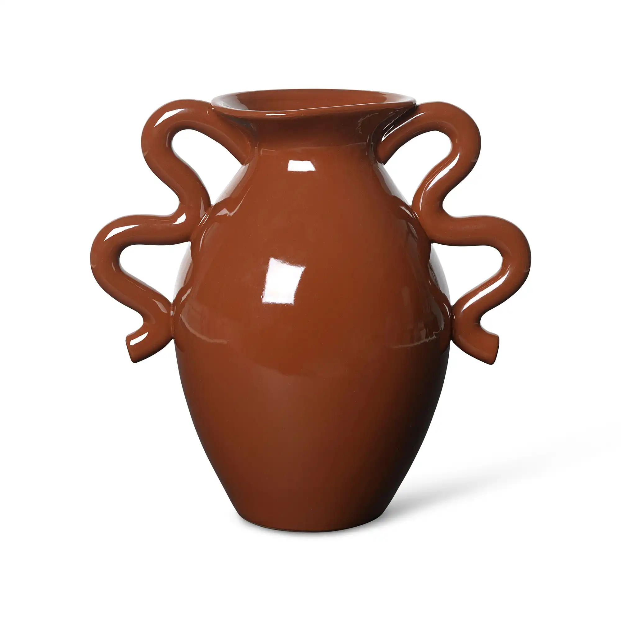 Verso Table Vase Terracotta