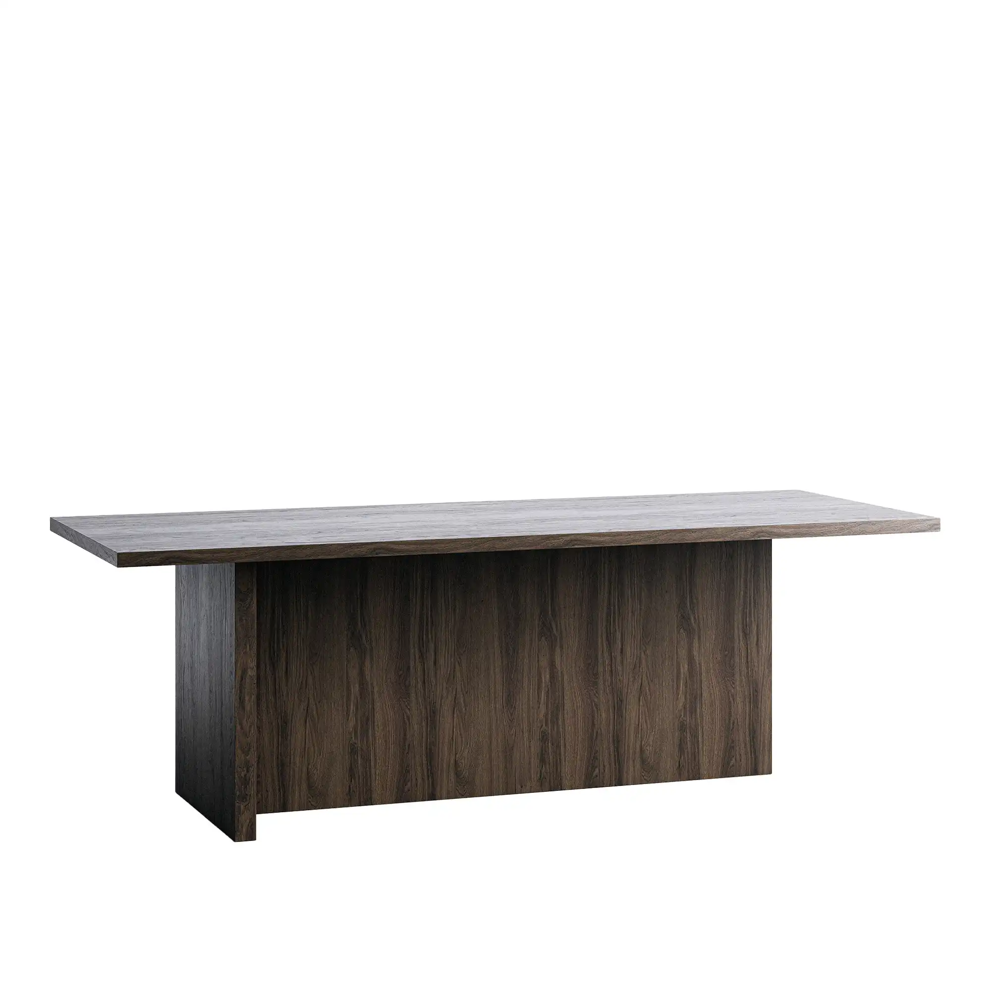 L.A. Rectangular Dining Table L220 Dark Oak