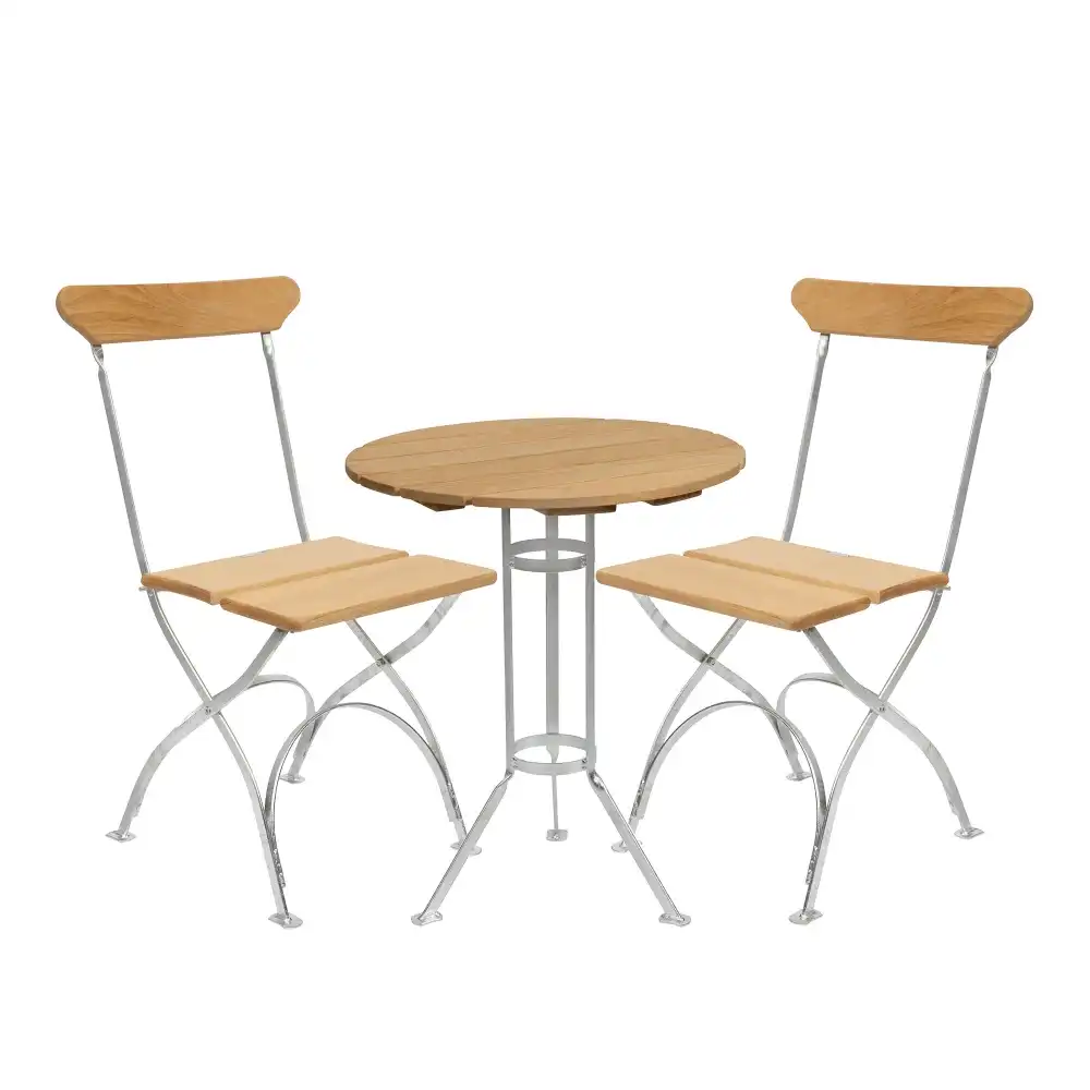 Bryggeriserien matgrupp med trefotsbord & 2 st bryggeristolar