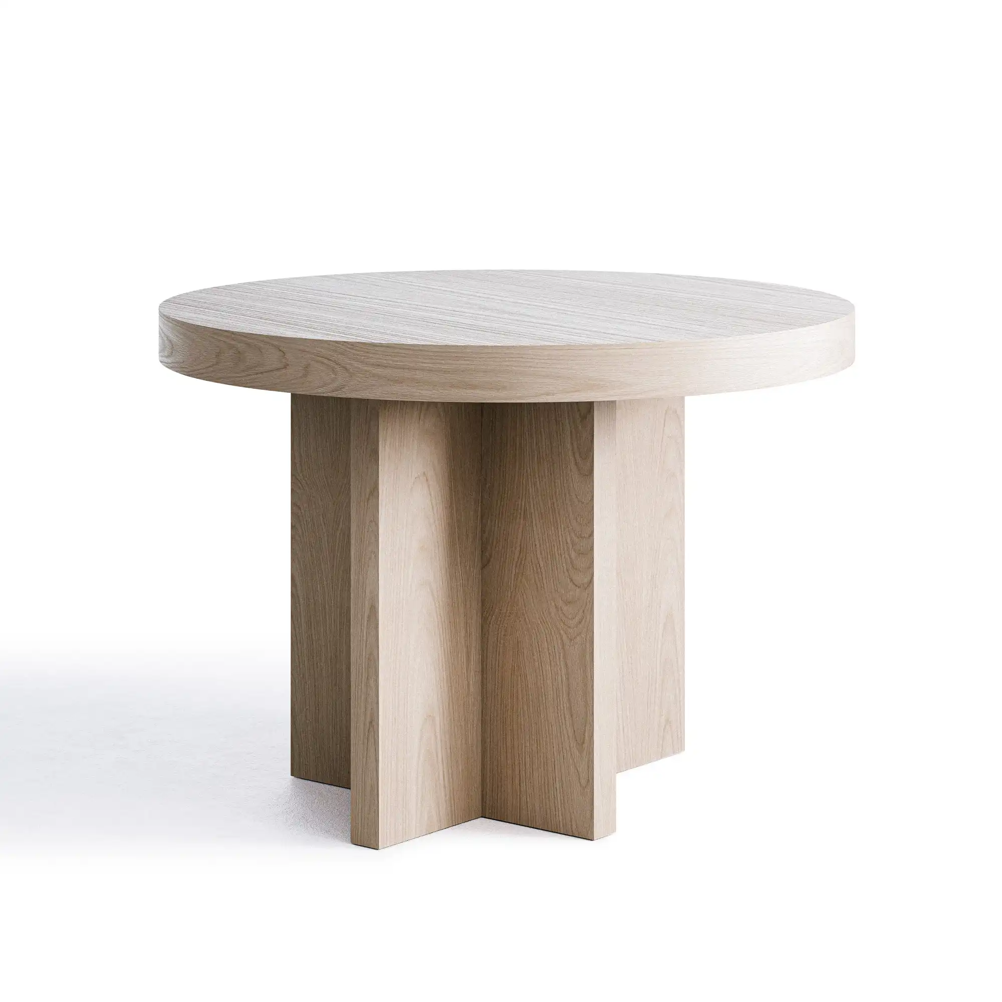 L.A. Round Coffee Table Ø70 Light Oak