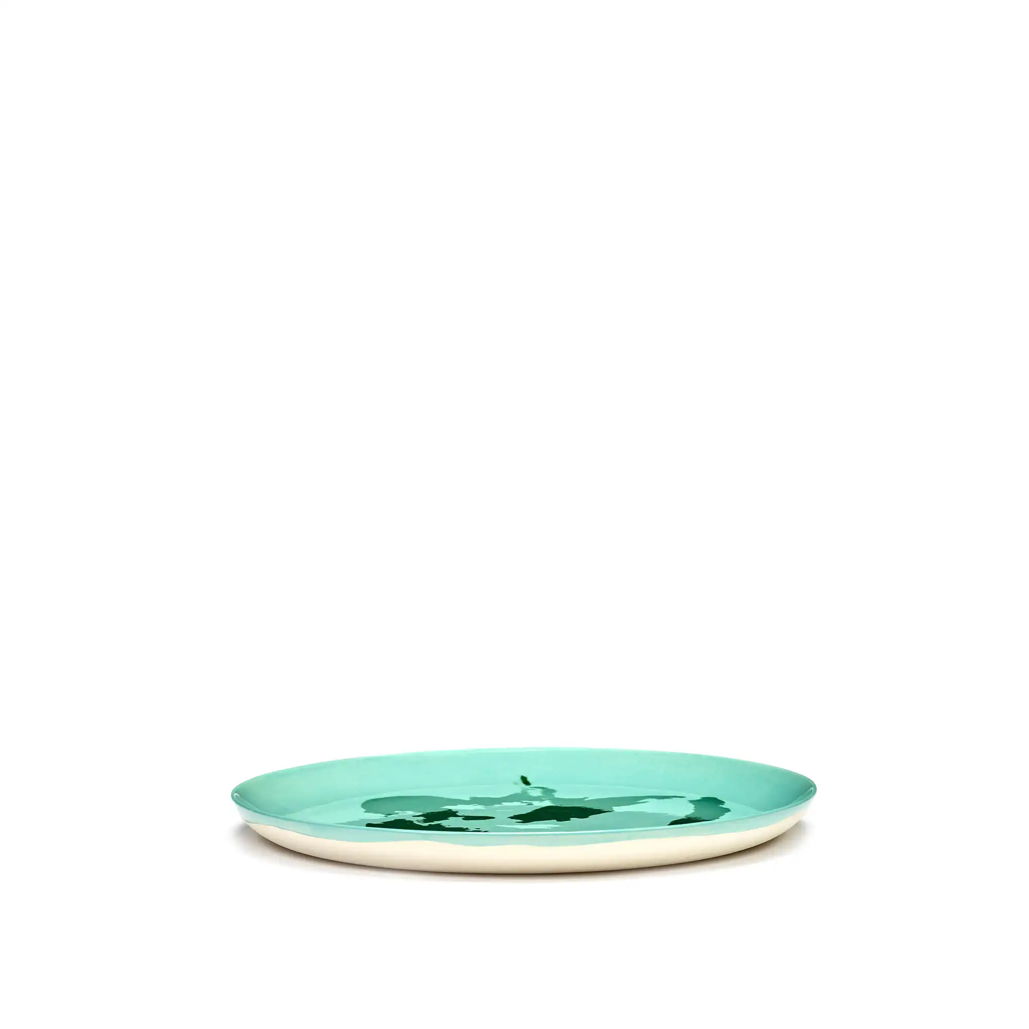 Feast Plate - Azure Pepper Green