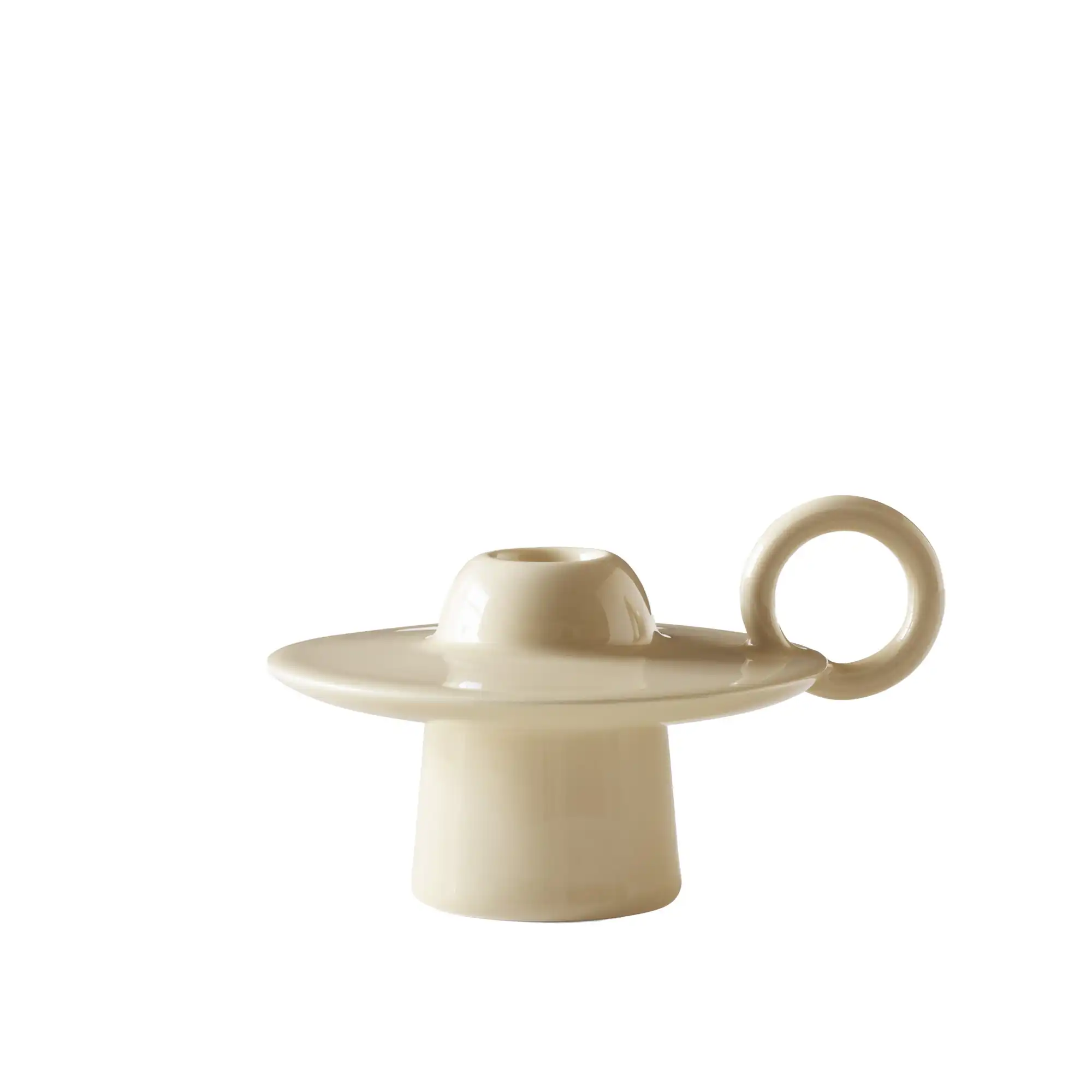 Momento Candleholder JH39, Ivory