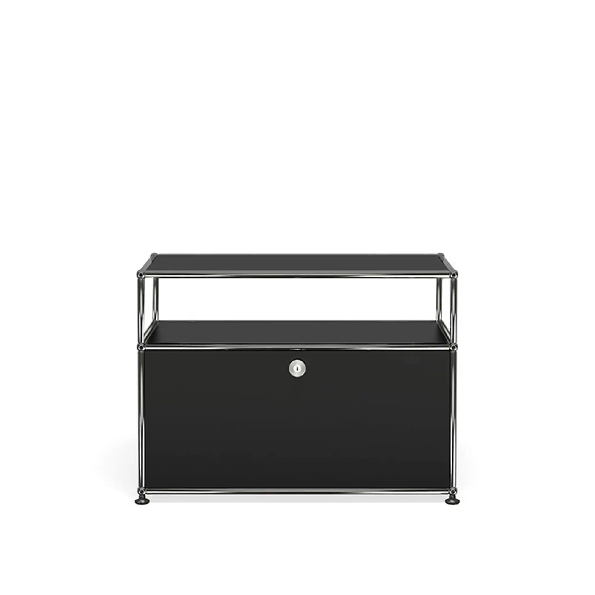 USM Haller 45 Side table, Graphite Black