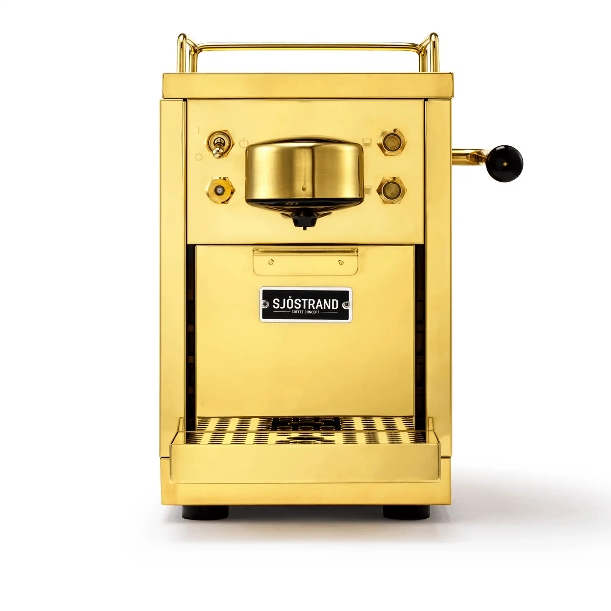 The Original Espresso Capsule Machine Mässing