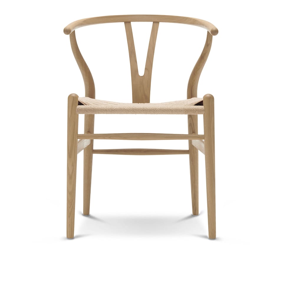 CH24 Wishbone Chair - Oak/Natural Braided Paper Cord