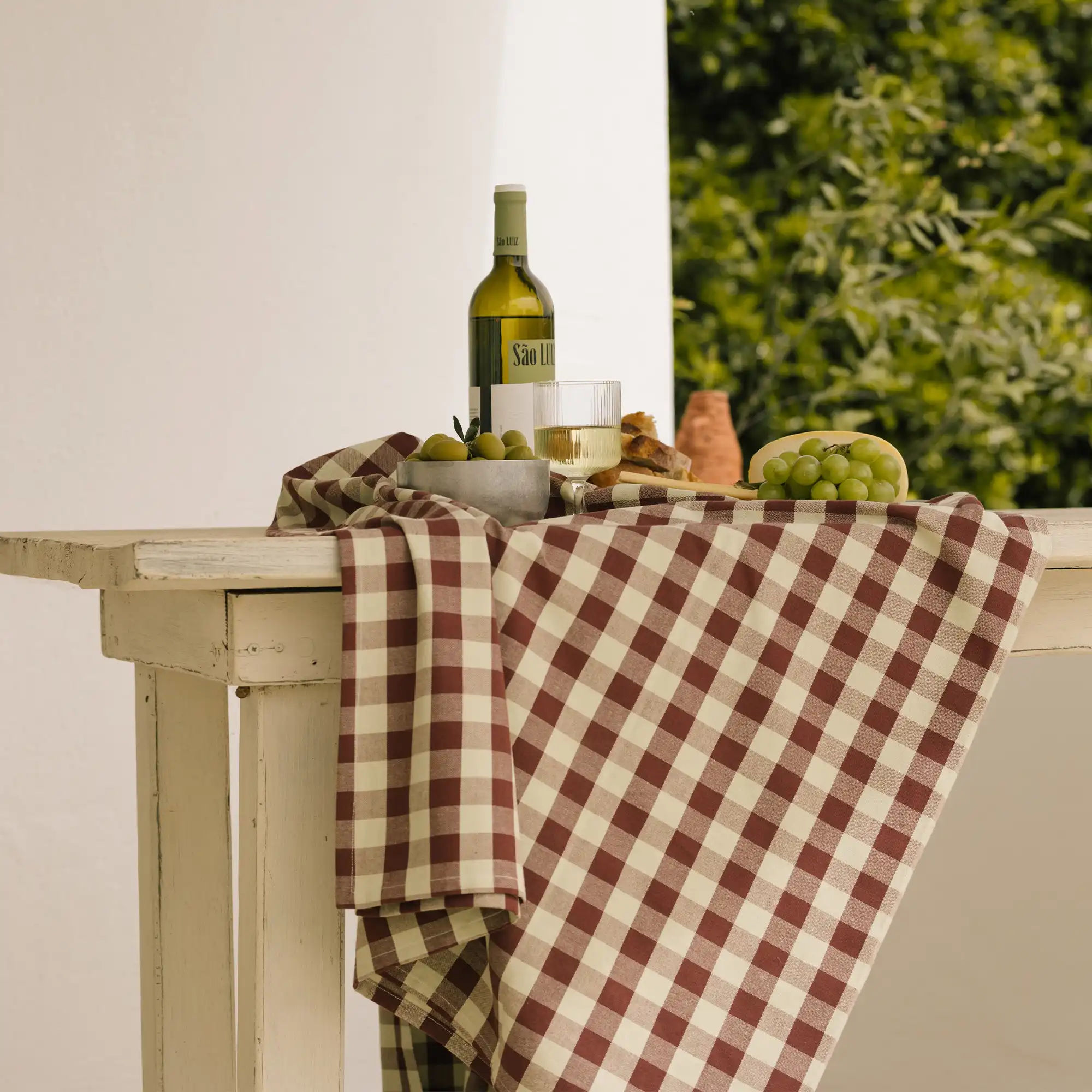 Bothy Check Table Cloth