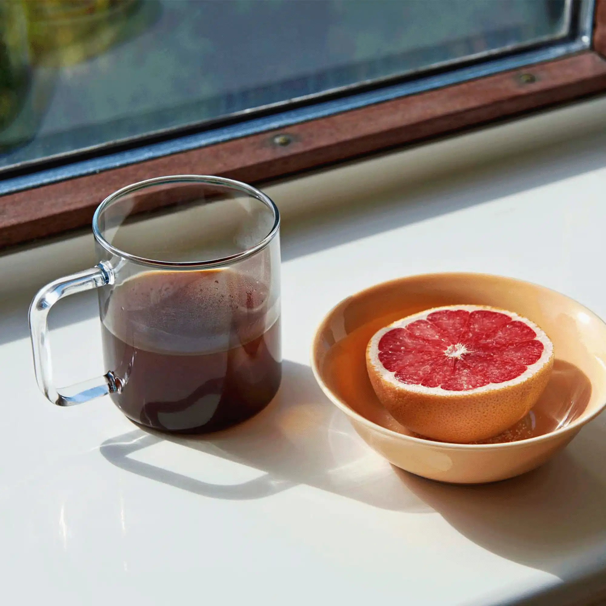 Glass Coffee Mug