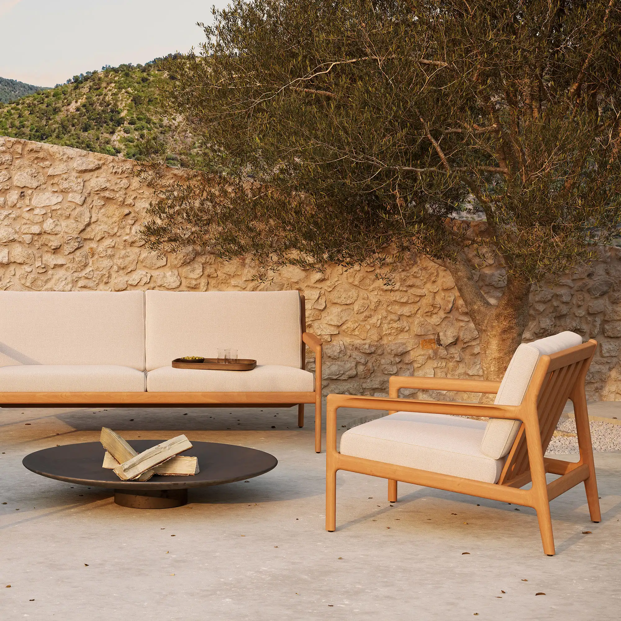 Jack Lounge Chair Off White