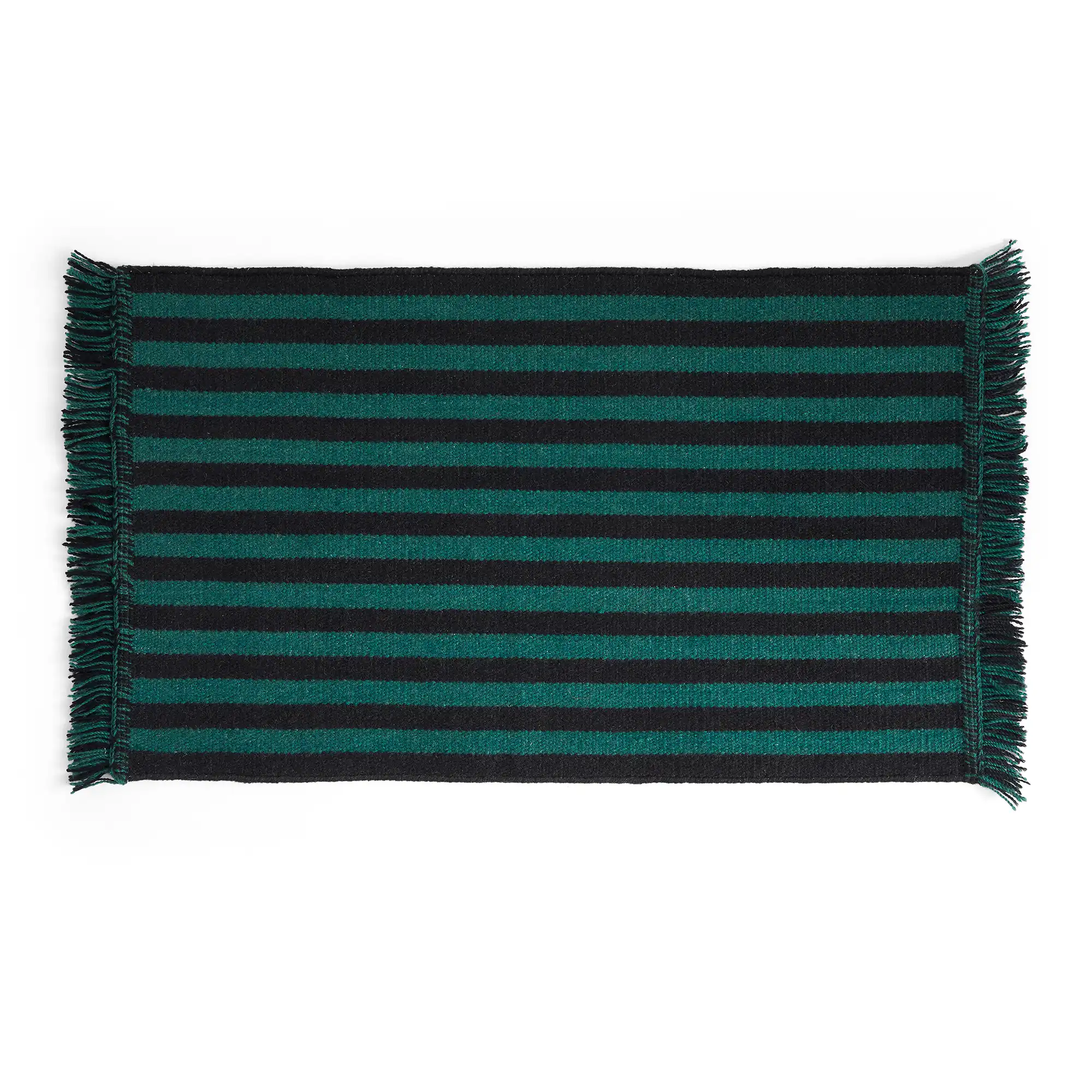 Stripes and Stripes Wool L95 x W52 - Green