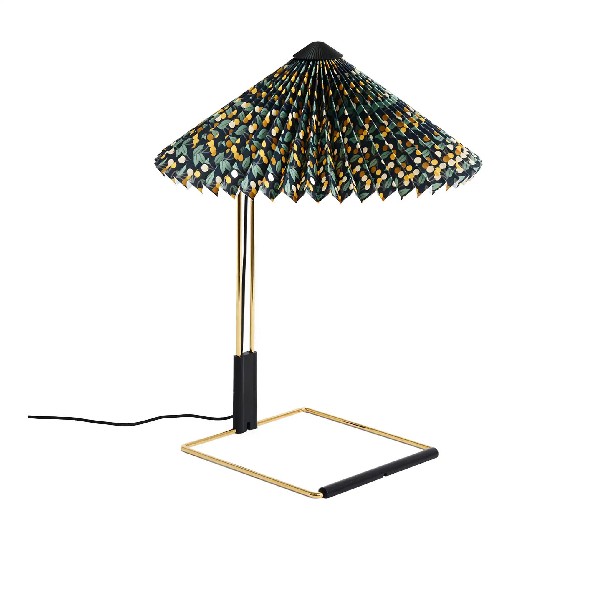 HAY x Liberty Matin Table Lamp, Polished brass base 300 Cherry Drop