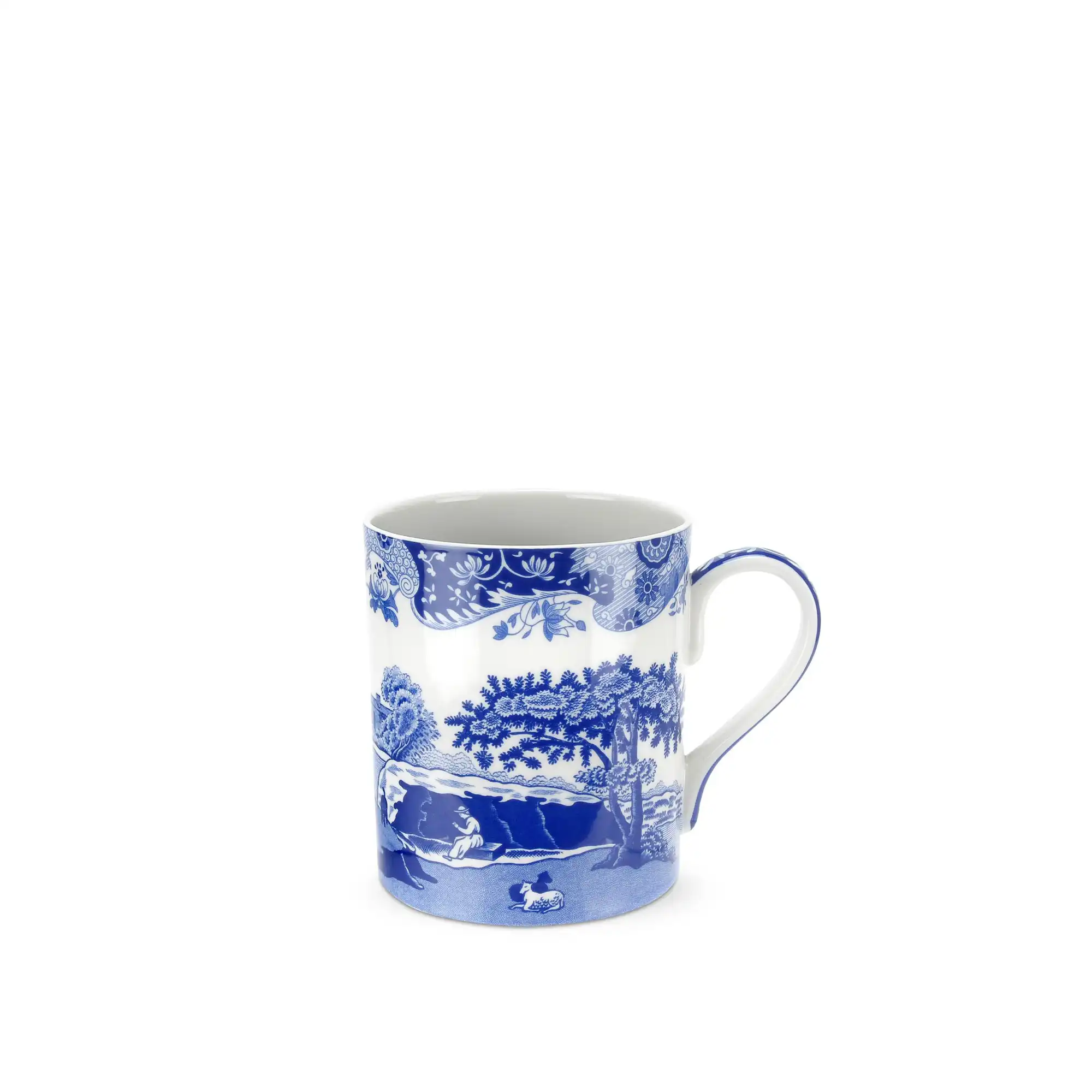 Blue italian mugg 50 cl
