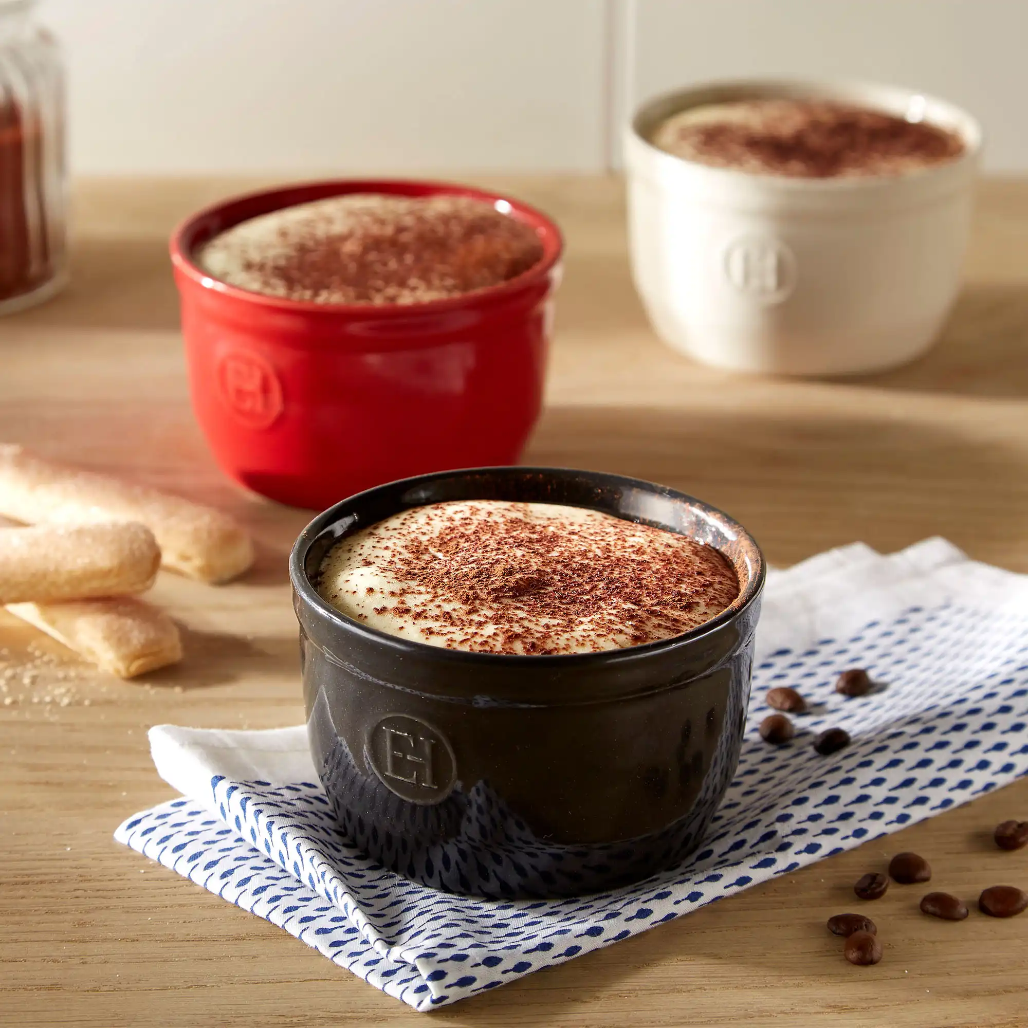 Ramekin Form N°8 Röd