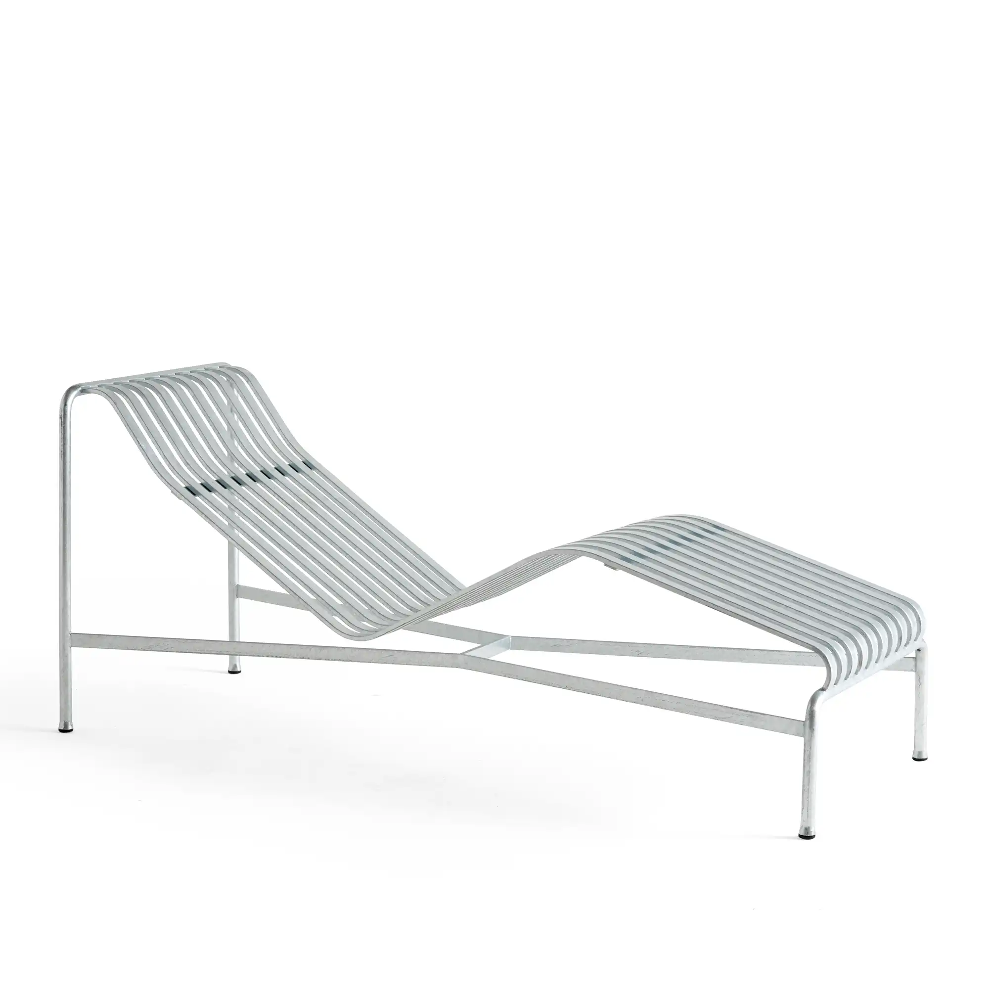 Palissade Chaise Lounge - Hot Galvanised