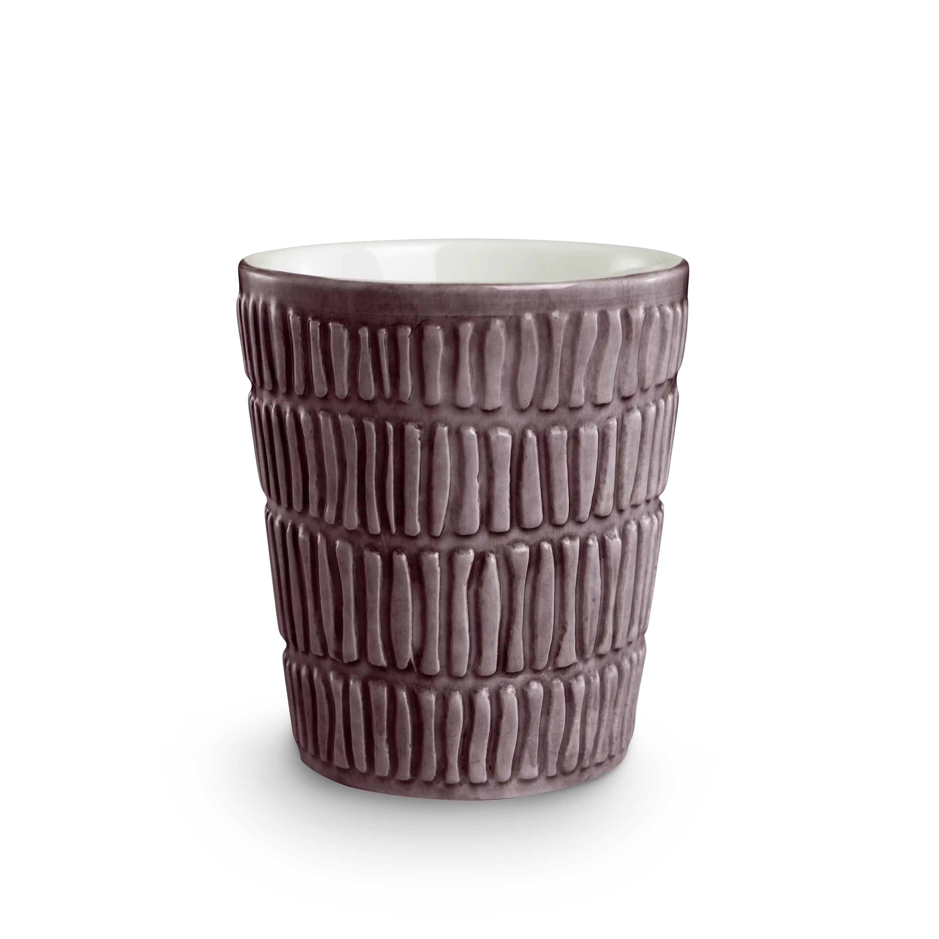 Stripes Mugg 30 cl Plommon