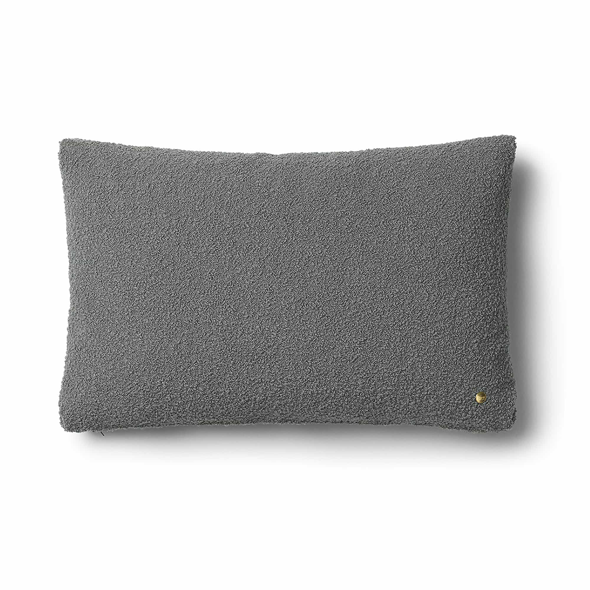 Clean Cushion Wool Bouclé