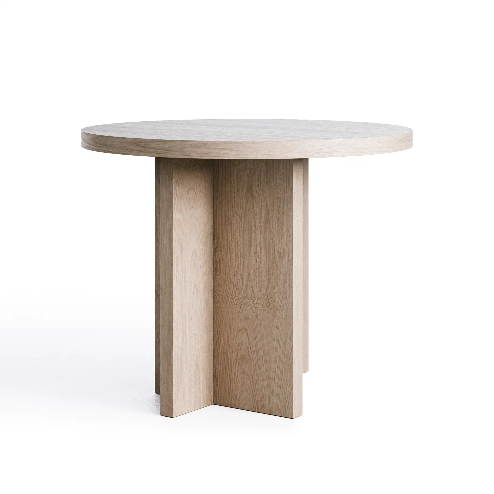 L.A. Round Dining Table Ø90 Light Oak