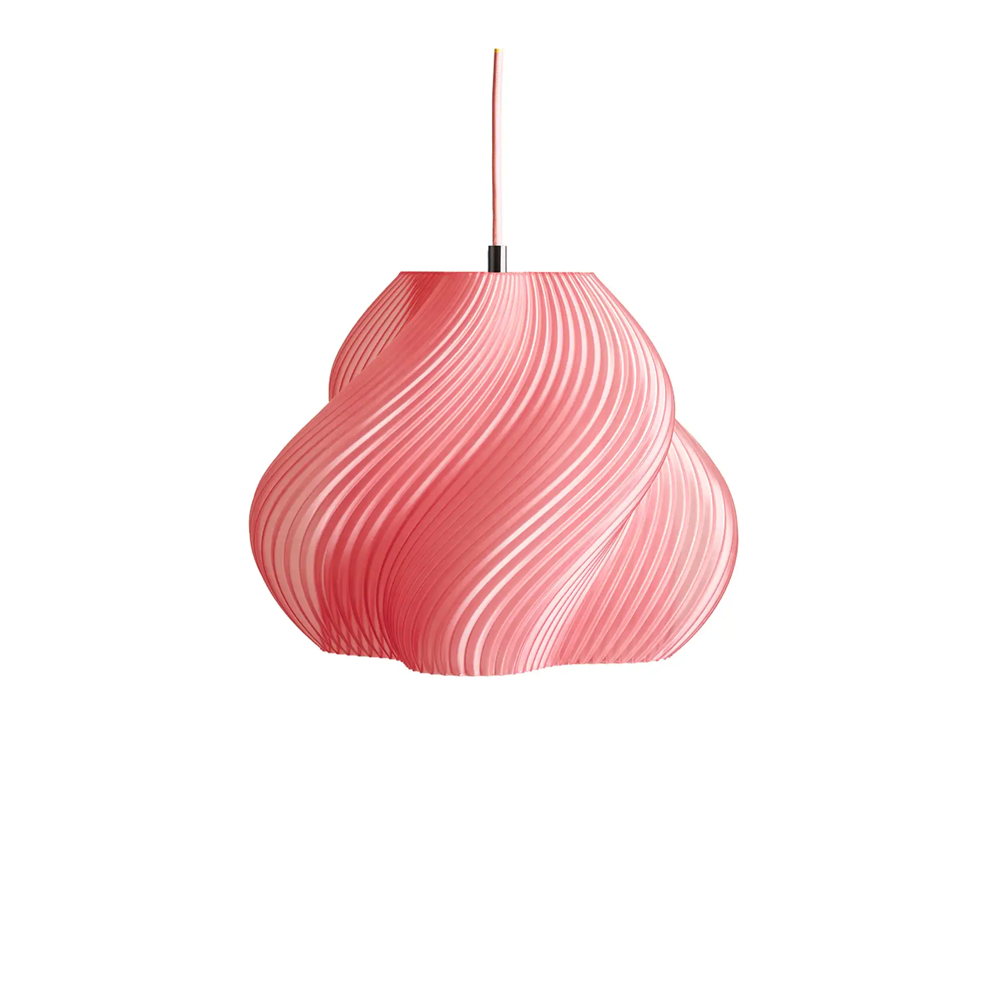 Soft Serve 02 pendellampa Chrome Peach Sorbet