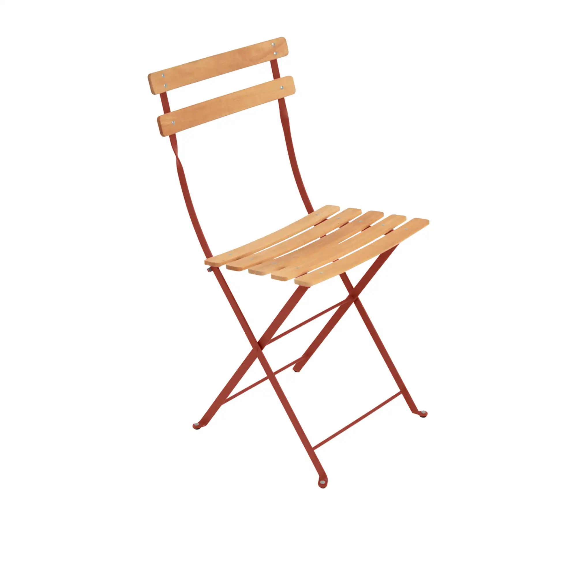 Bistro Natural Chair, Red Ochre