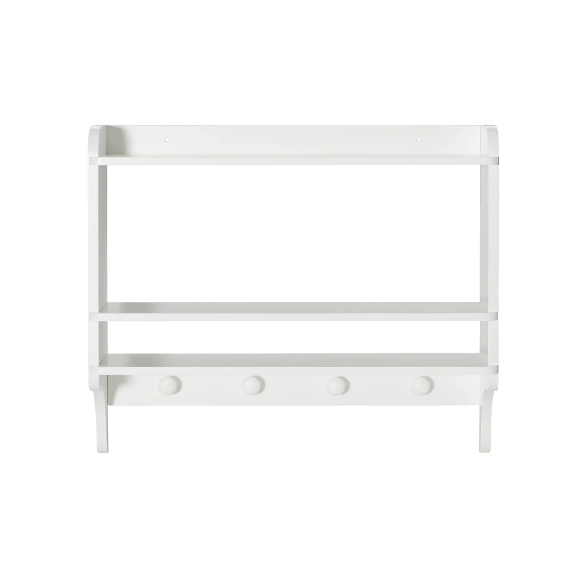 Seaside Bookshelf With Hooks