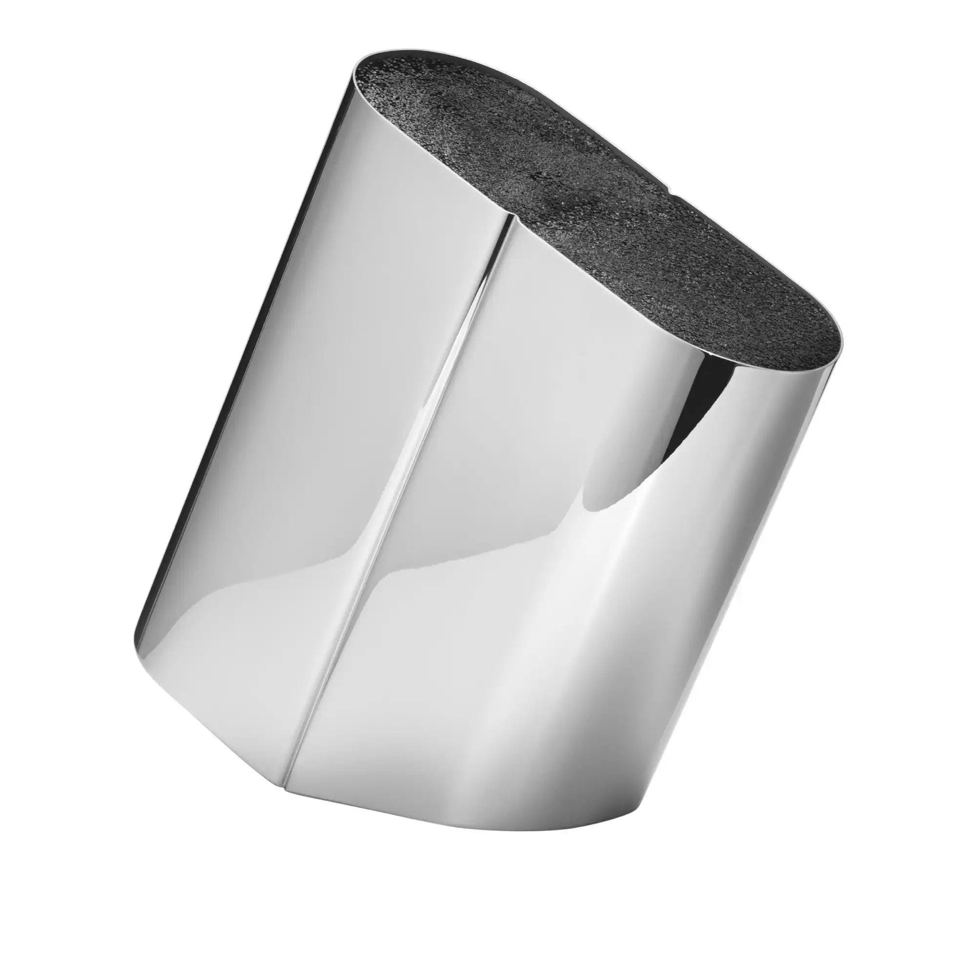 Alfredo Knife Stand Stainless Steel Mirror