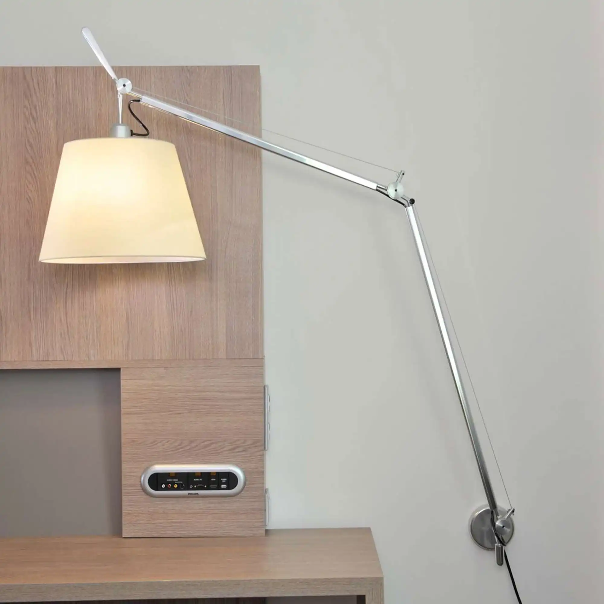 Tolomeo Mega Vägglampa - Svart