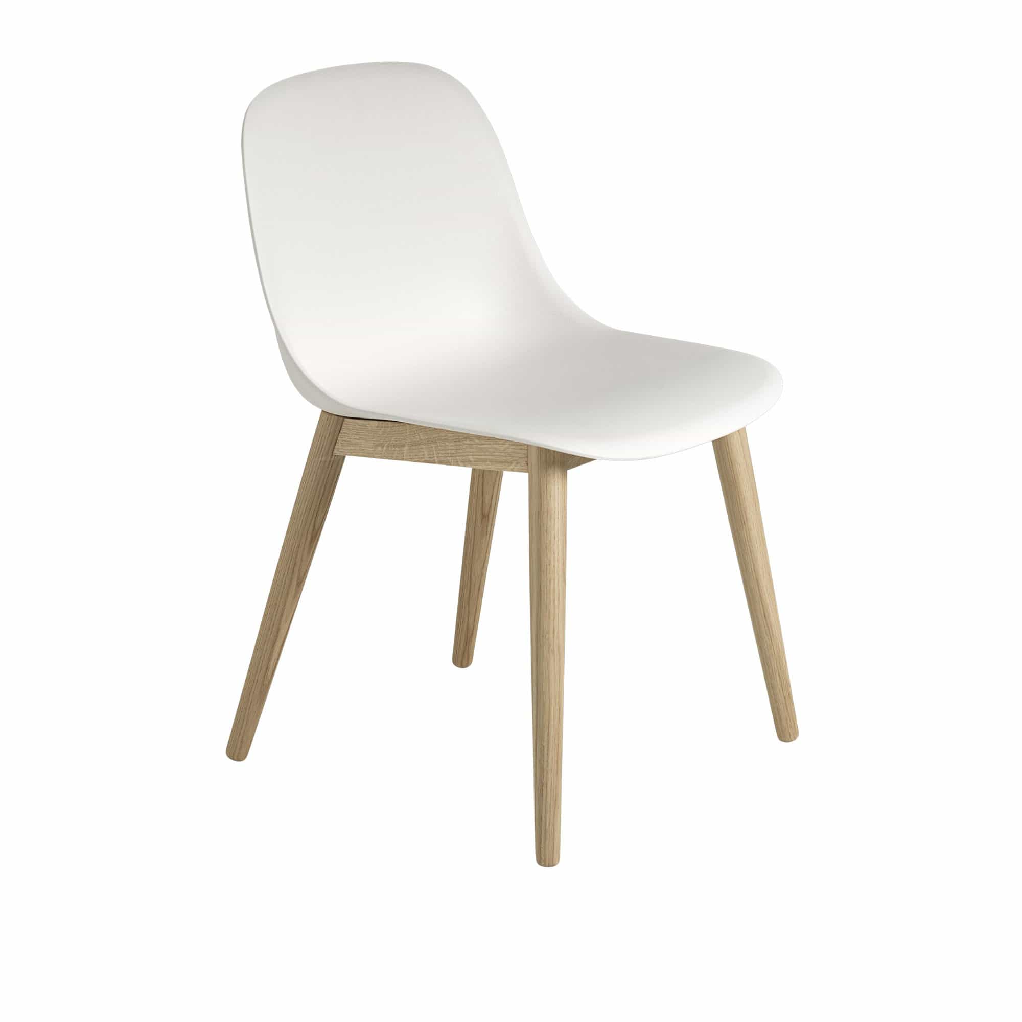 Fiber Side Chair - Wood Base
