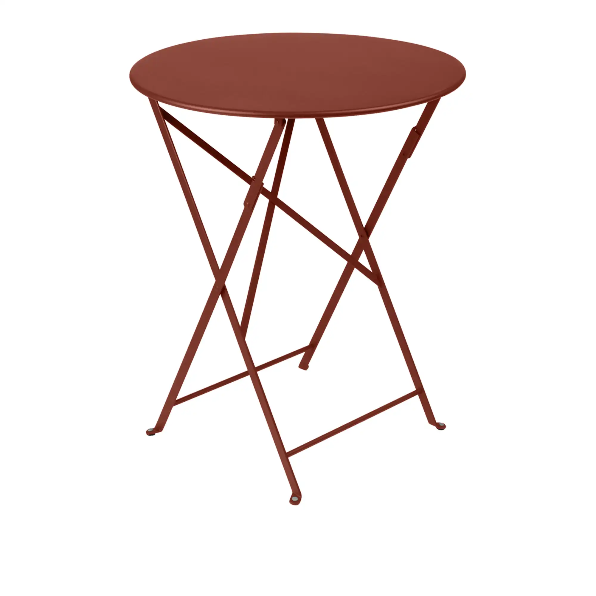 Bistro Table Ø 60 cm, Red Ochre