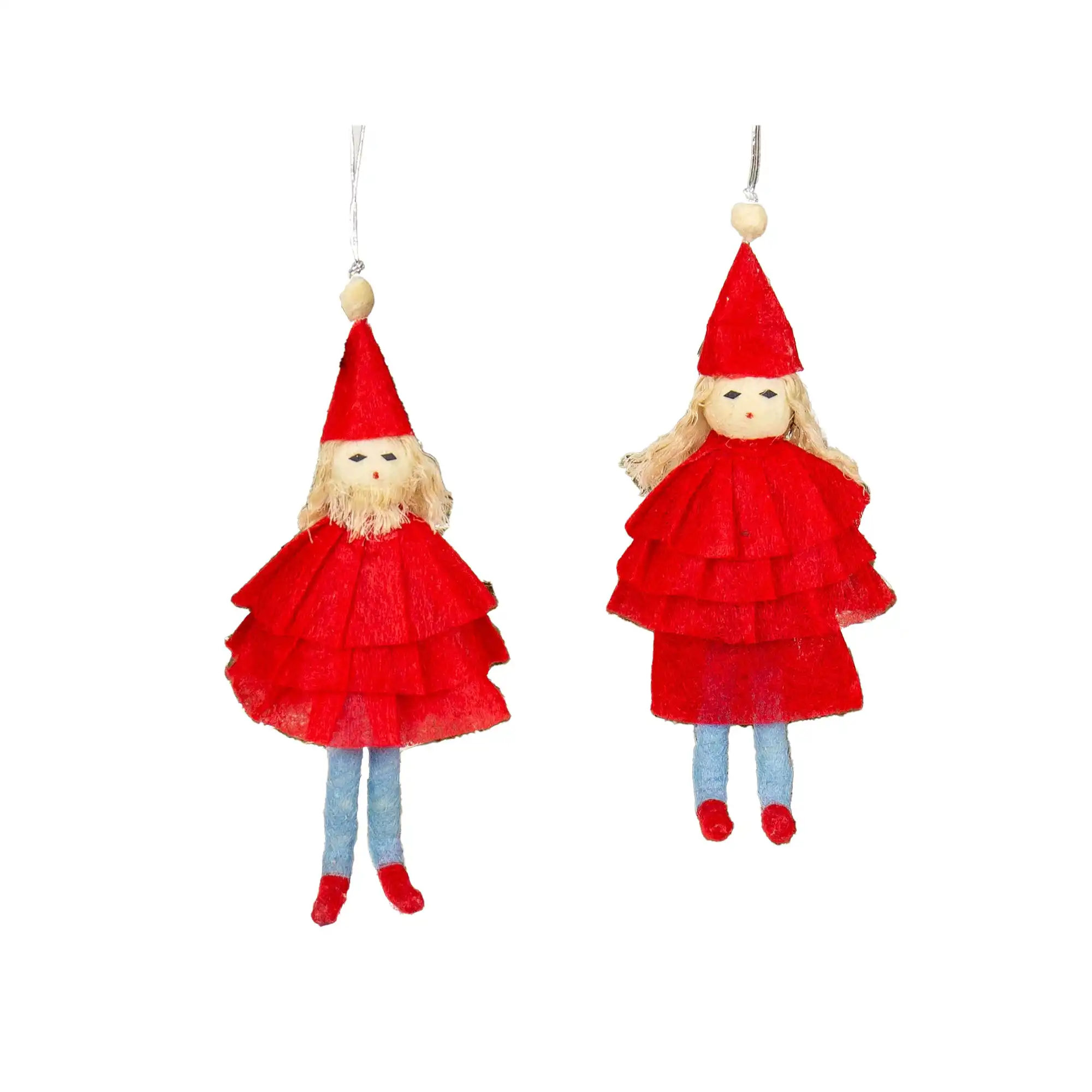 Mr & Mrs Claus Julhänge 2-Pack