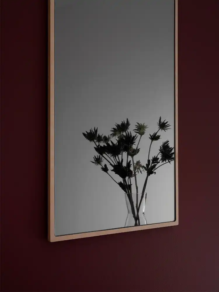 Tillbakablick Spegel 79x37 cm Natur