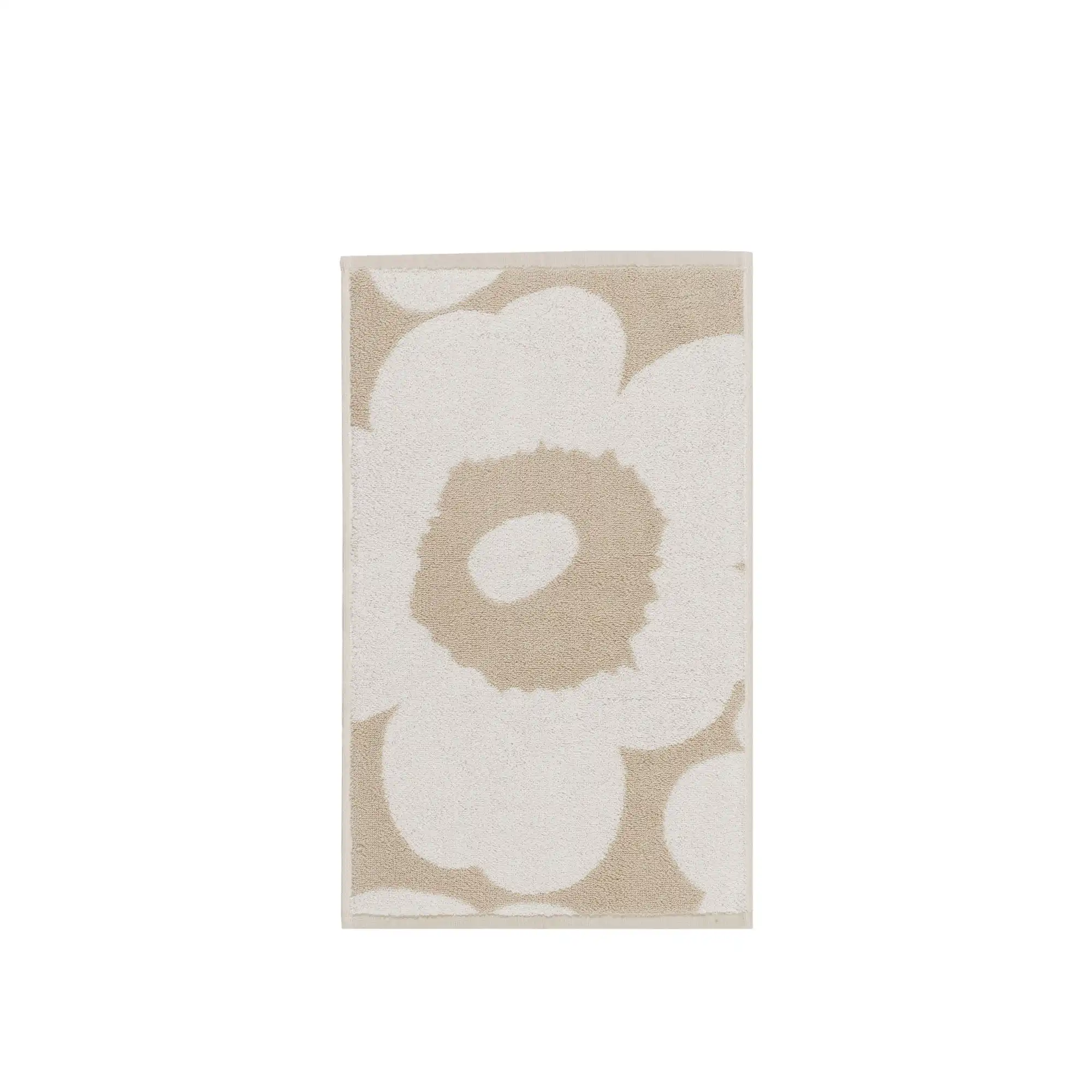 Unikko gästhandduk 30x50 cm Beige, White