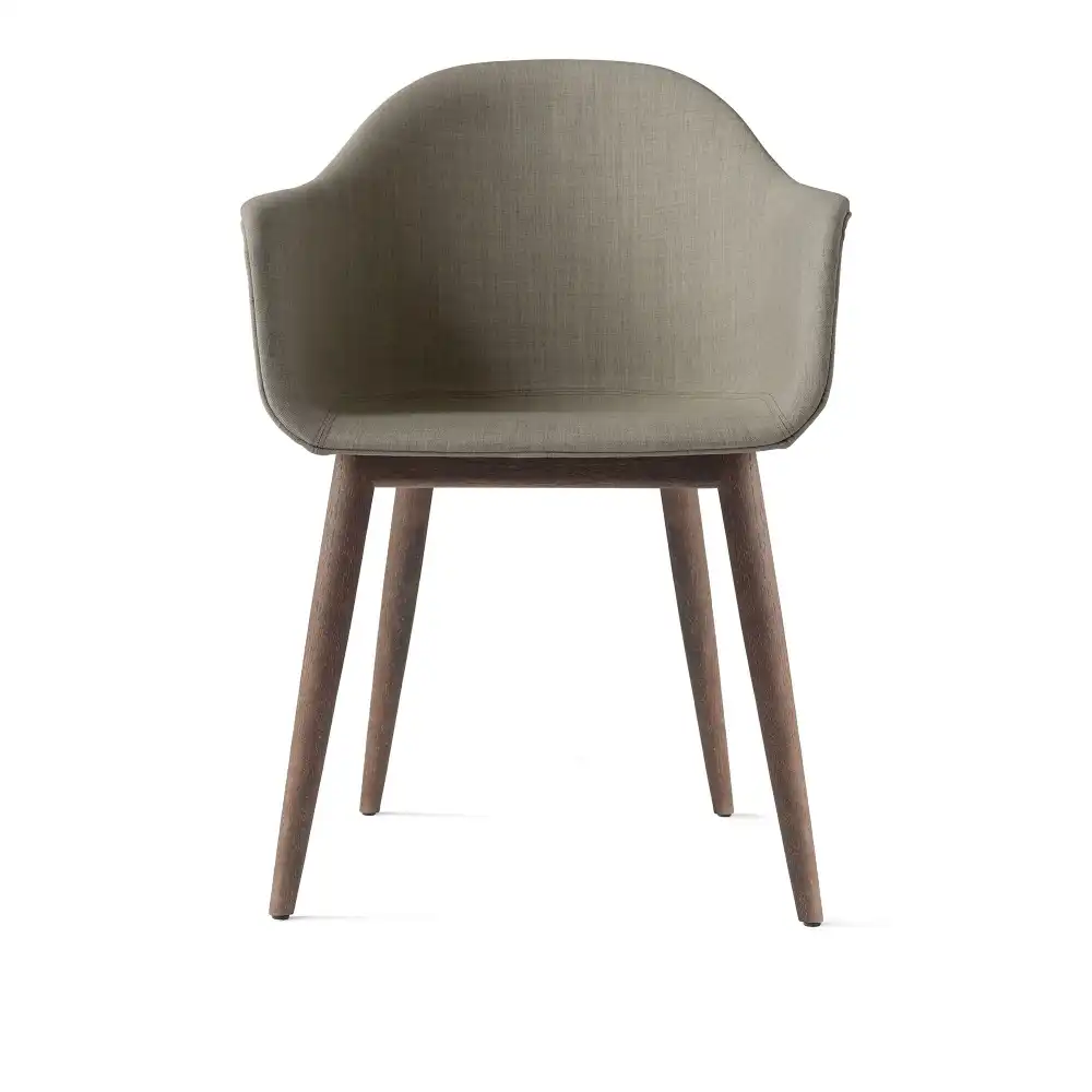 Harbour Dining Chair Med Klädsel - Mörkbetsad Ek