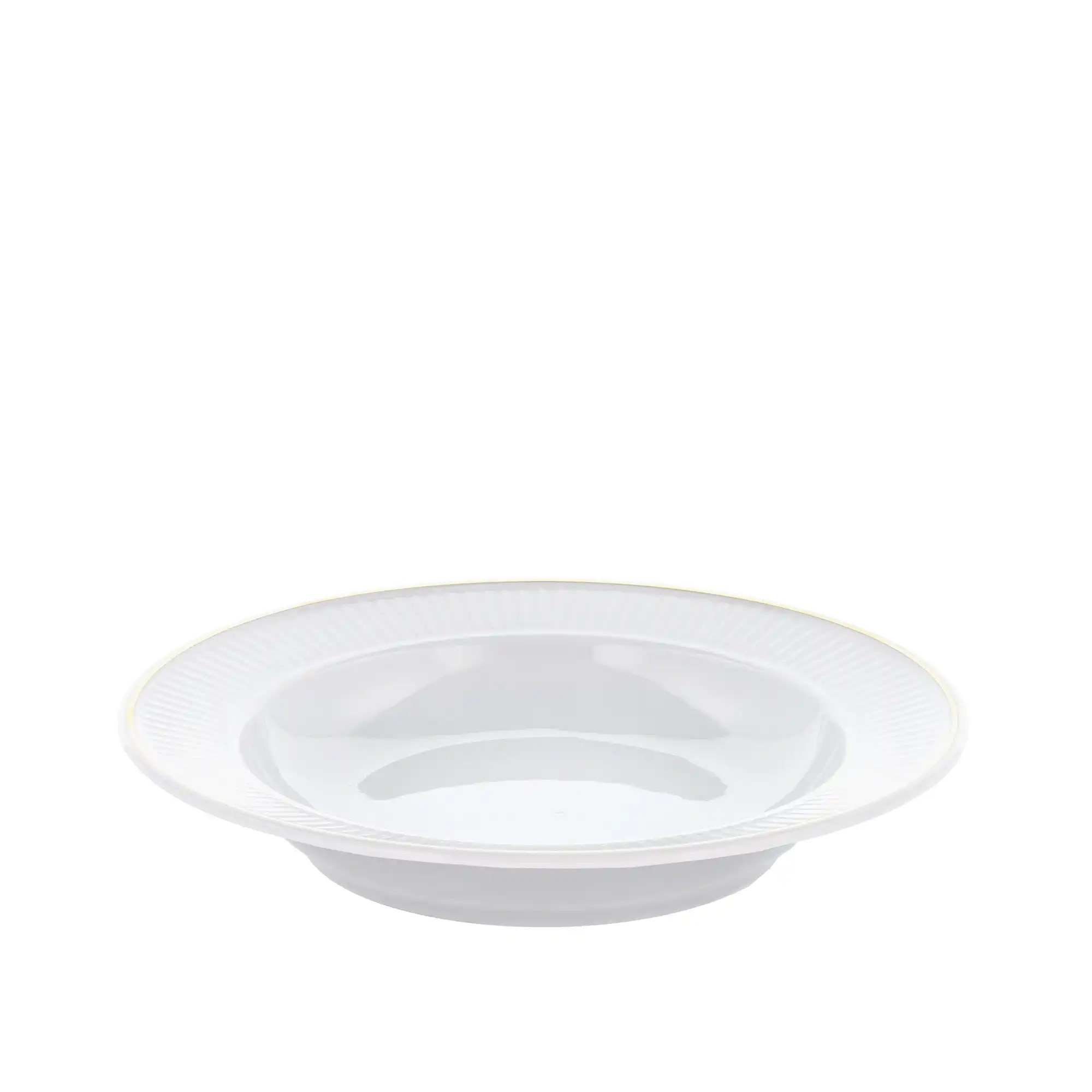 Plissé Deep Plate Ovenproof Porcelain