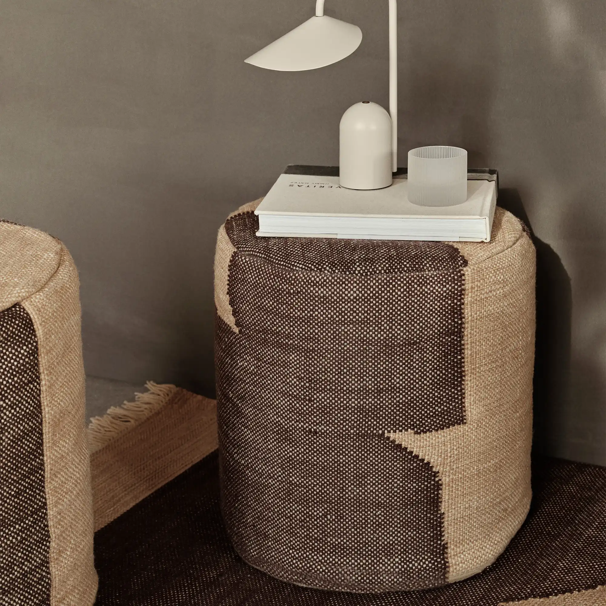 Forene Cylinder Pouf