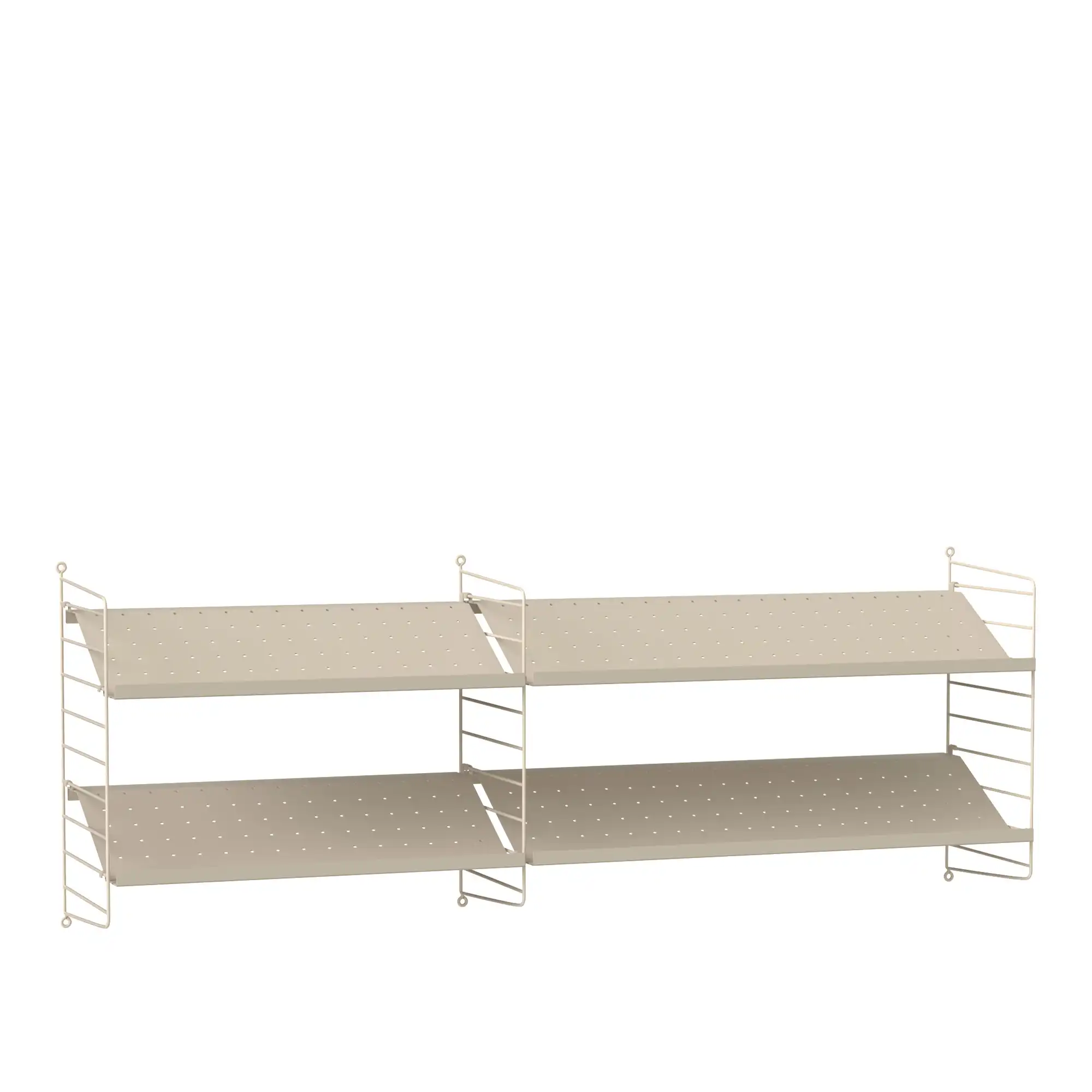Hall hyllsystem I beige/beige