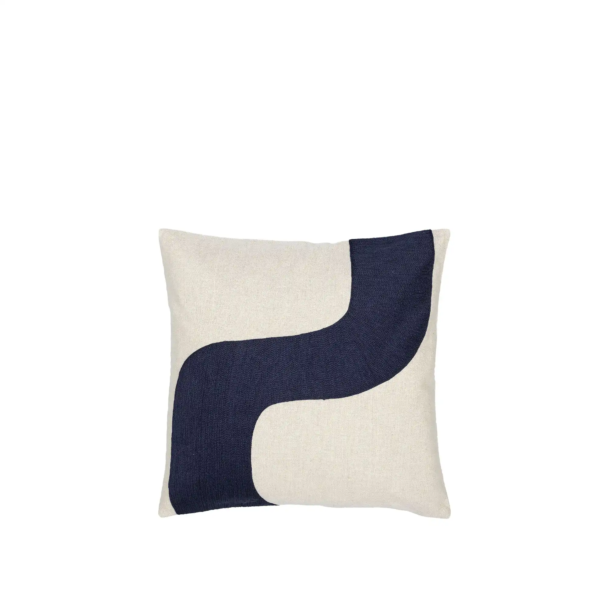 Seireeni kuddfodral 50x50 linen, dark blue