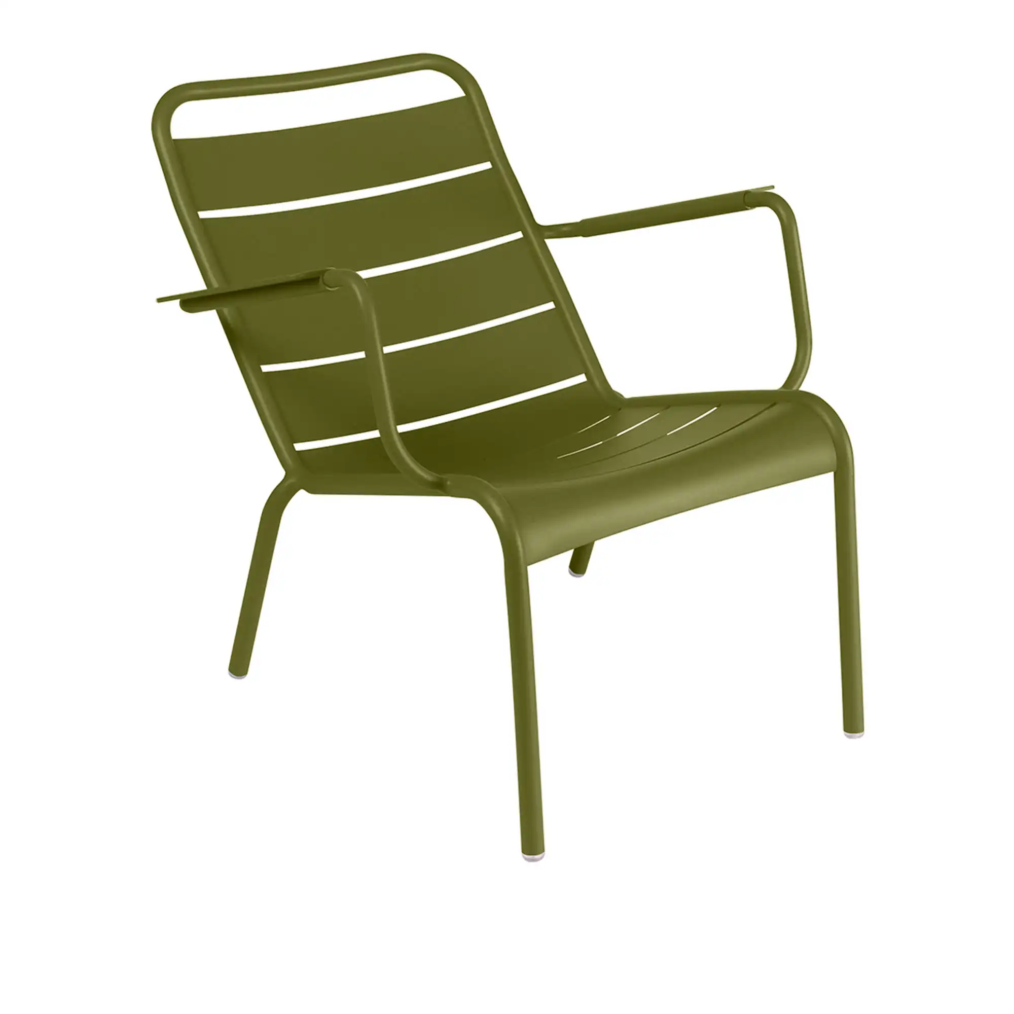 Luxembourg Low Armchair, Pesto