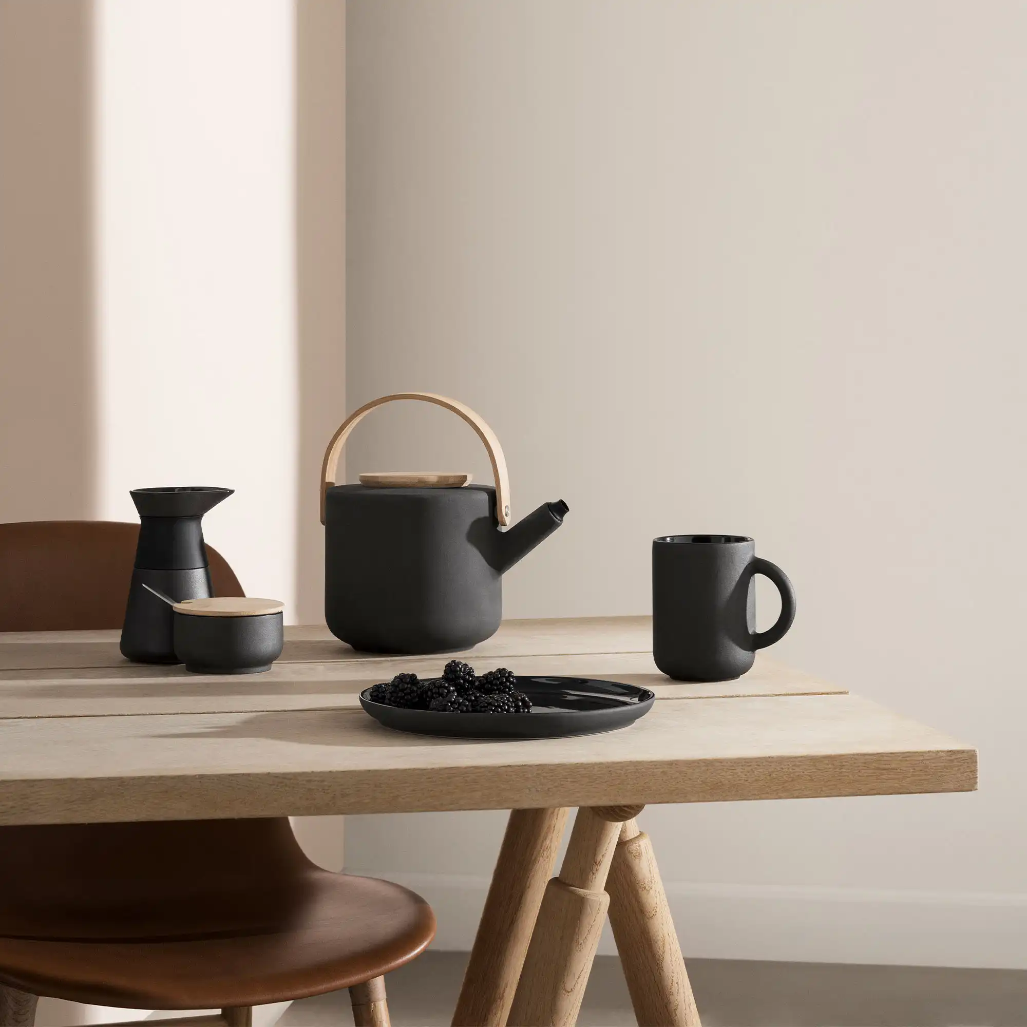 Stelton Theo Mjölkkanna 0,4 L Black