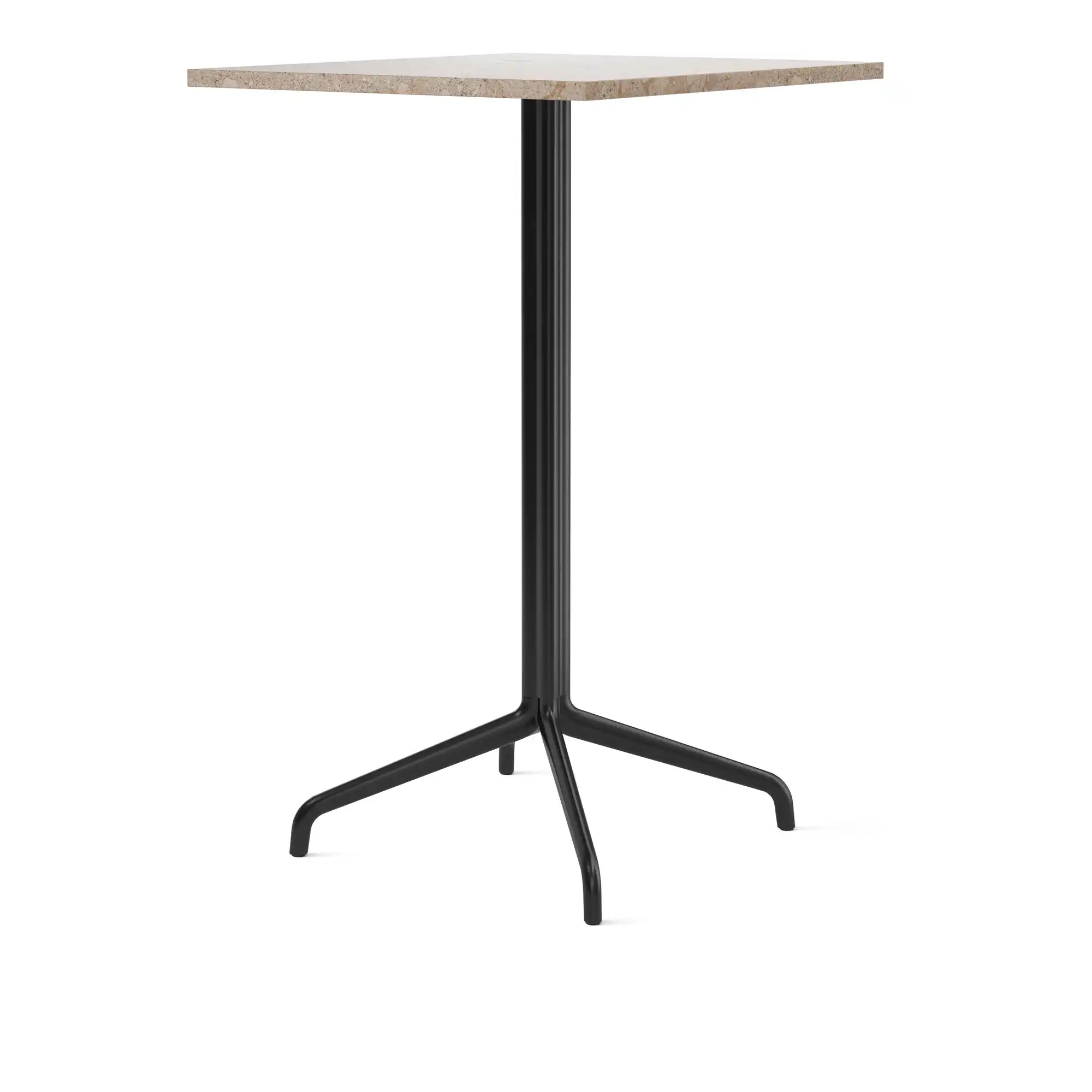 Harbour Column Bar Table 4-star - Black/Sand - 70x60 cm