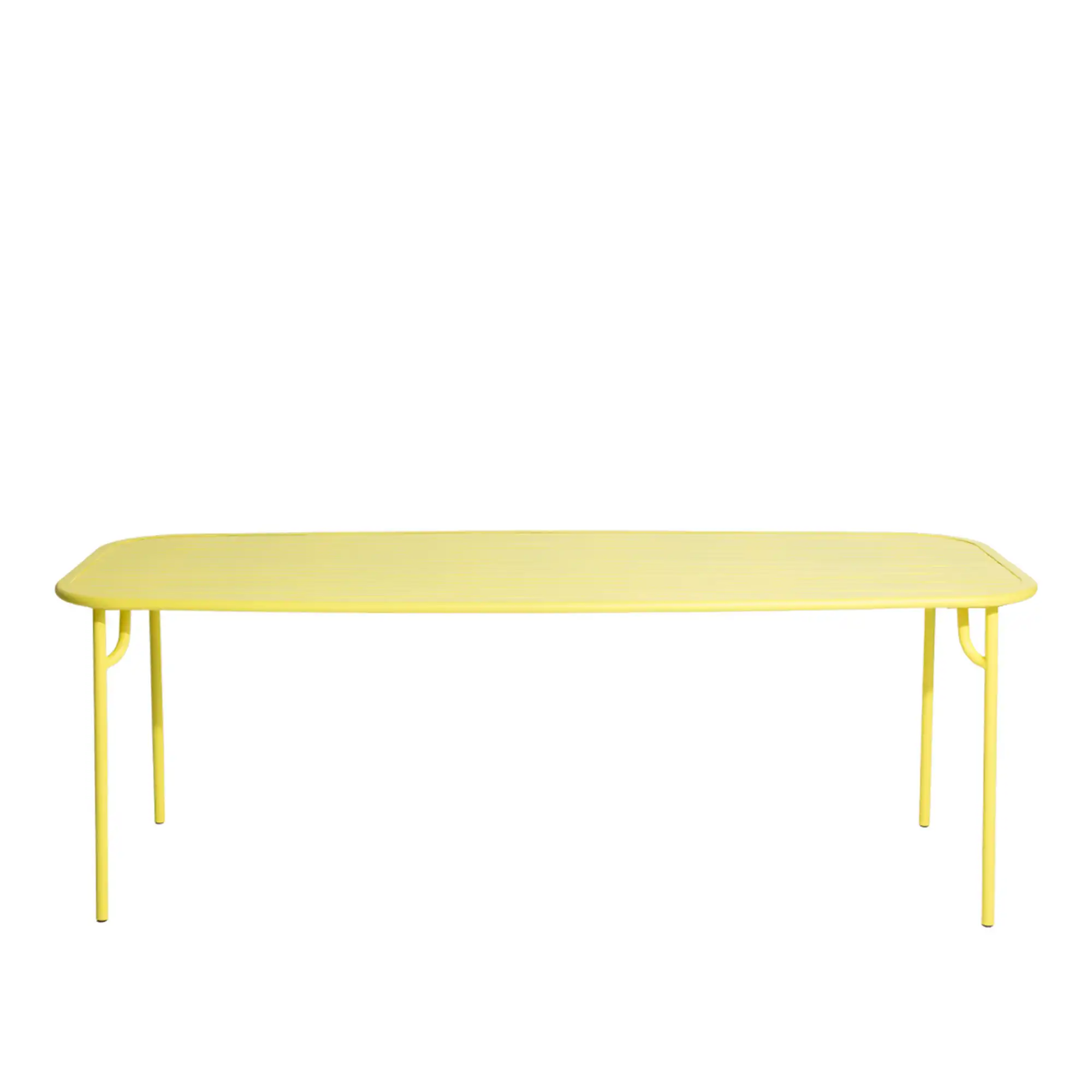 Week-End, Large Rectangular Table, Yellow