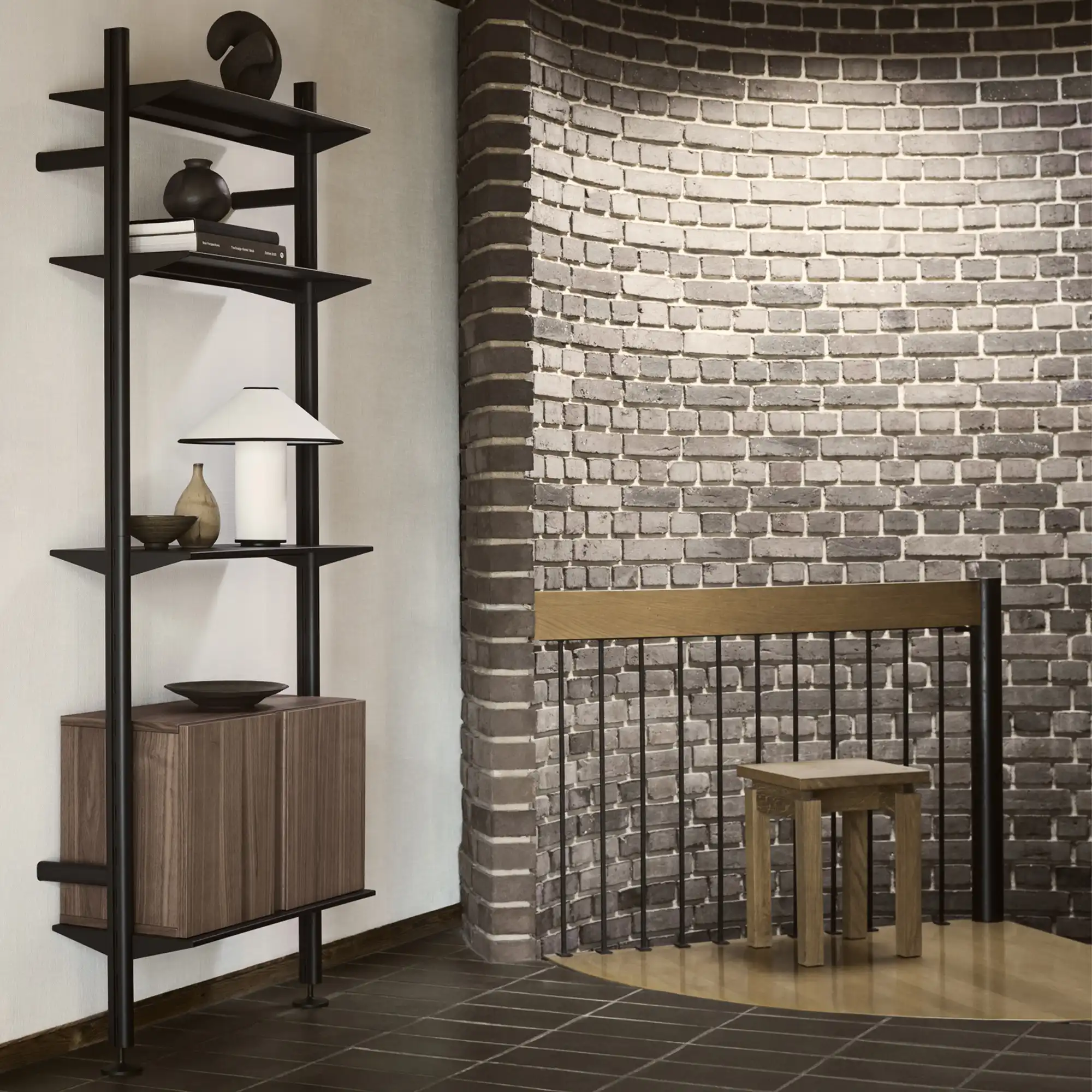 Pira G2 W-B Black Gray/White Oak