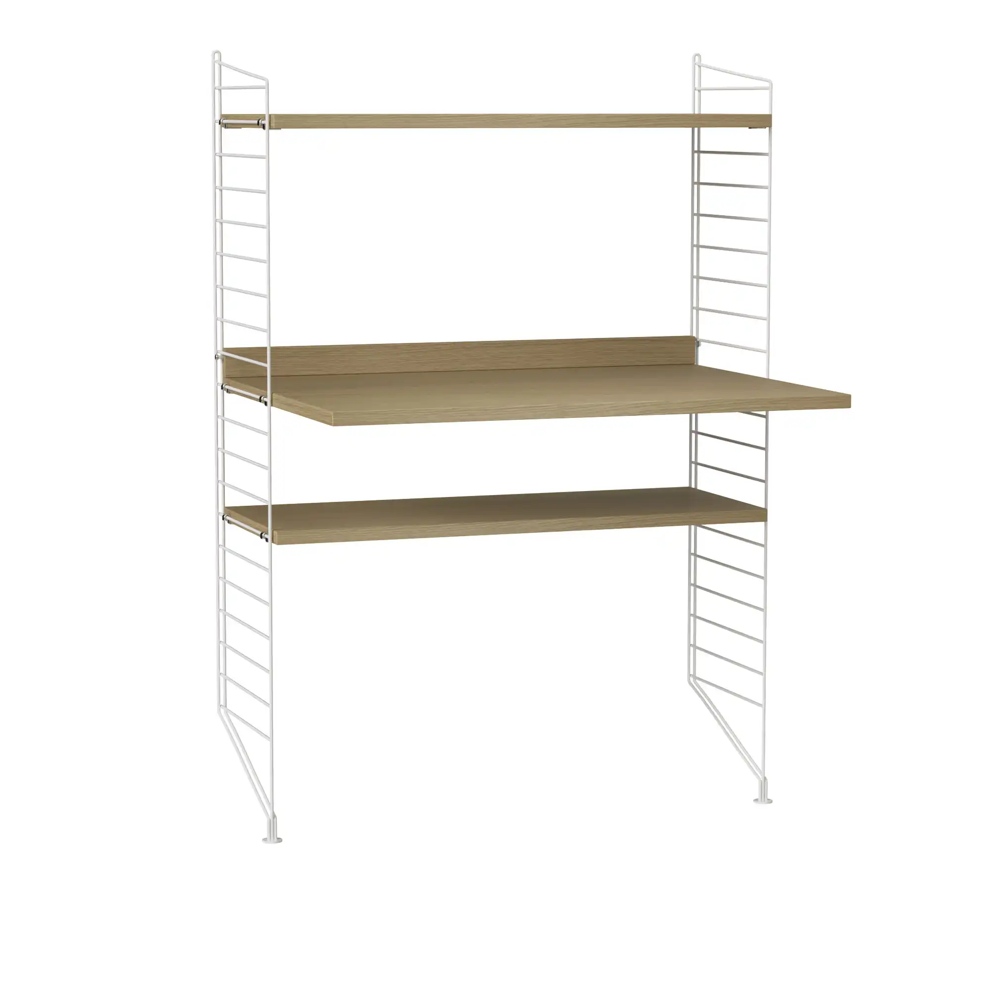 Kontor hyllsystem H ek/vit