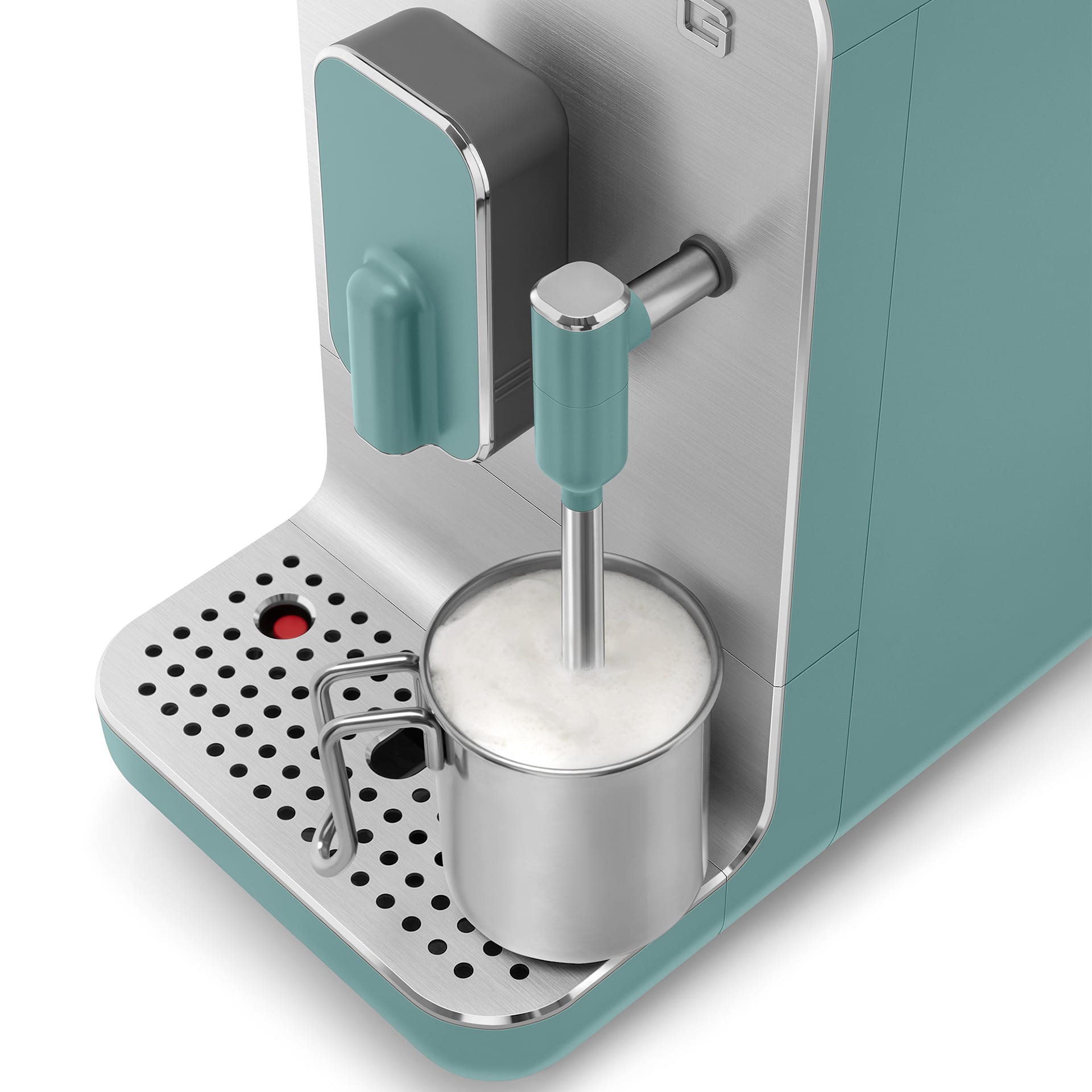 Smeg Automatic Coffee Machine With Steam Wand Emerald Green - Smeg - NO GA
