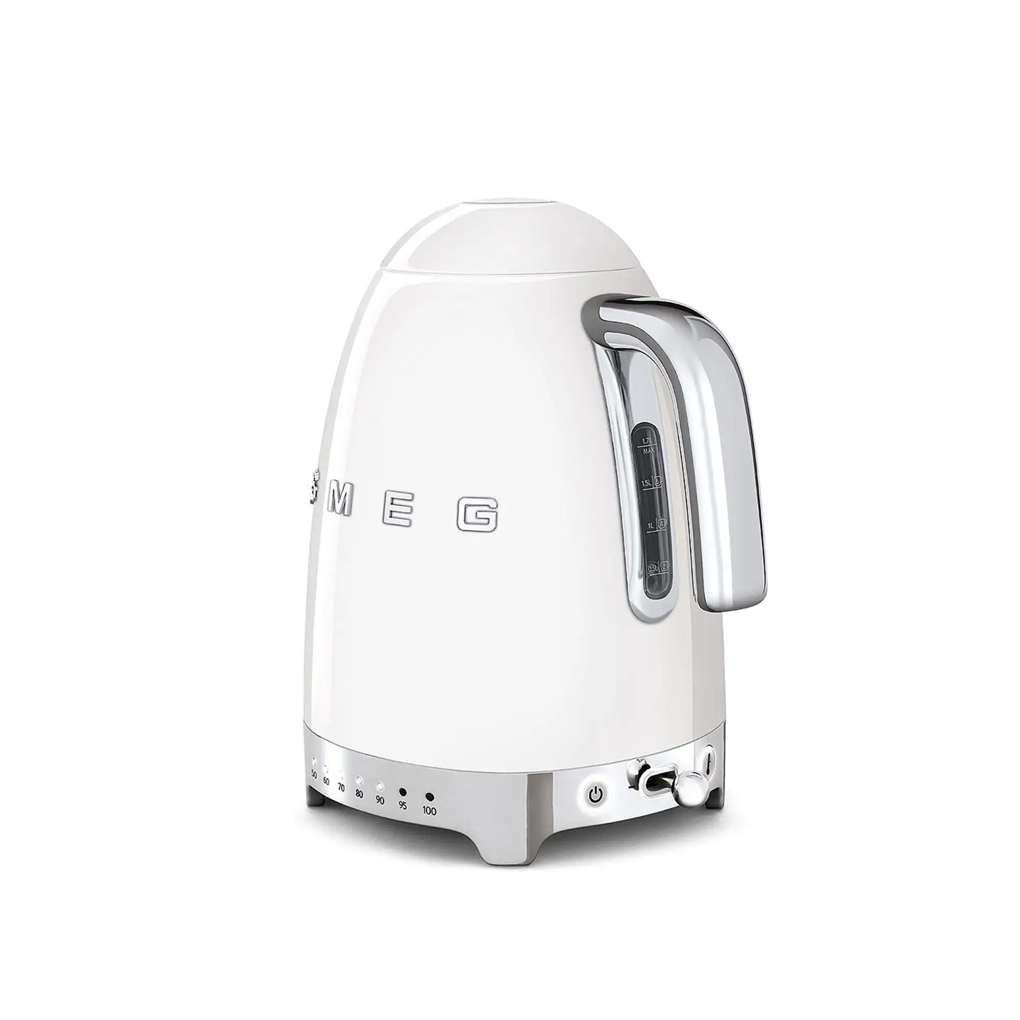 Smeg Kettle 1,7 L Adjustable Temperature Chrome